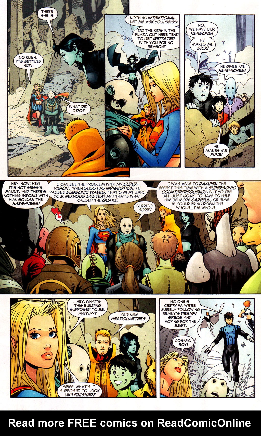 Read online Supergirl and the Legion of Super-Heroes comic -  Issue #17 - 15