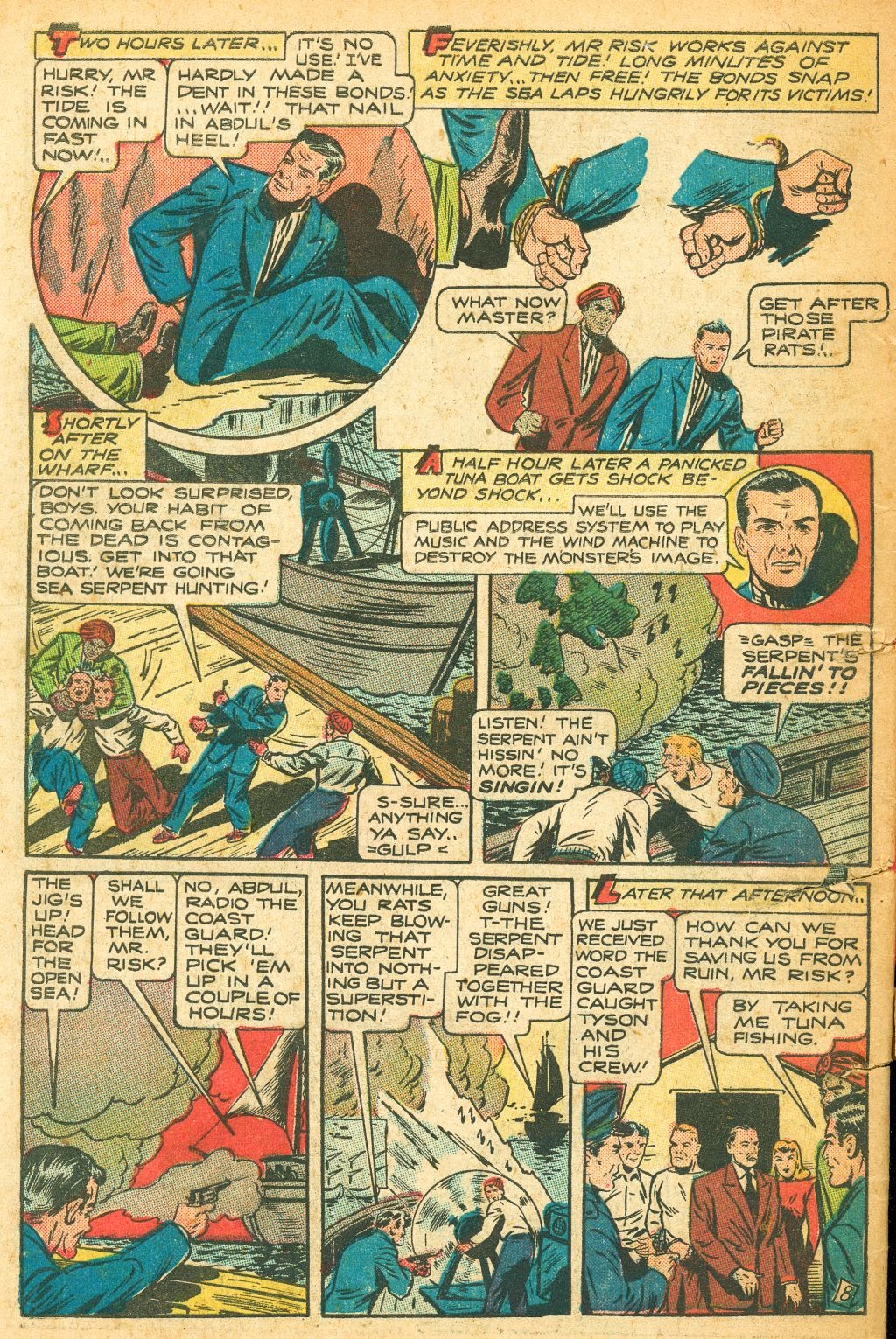 Read online Super-Mystery Comics comic -  Issue #45 - 50