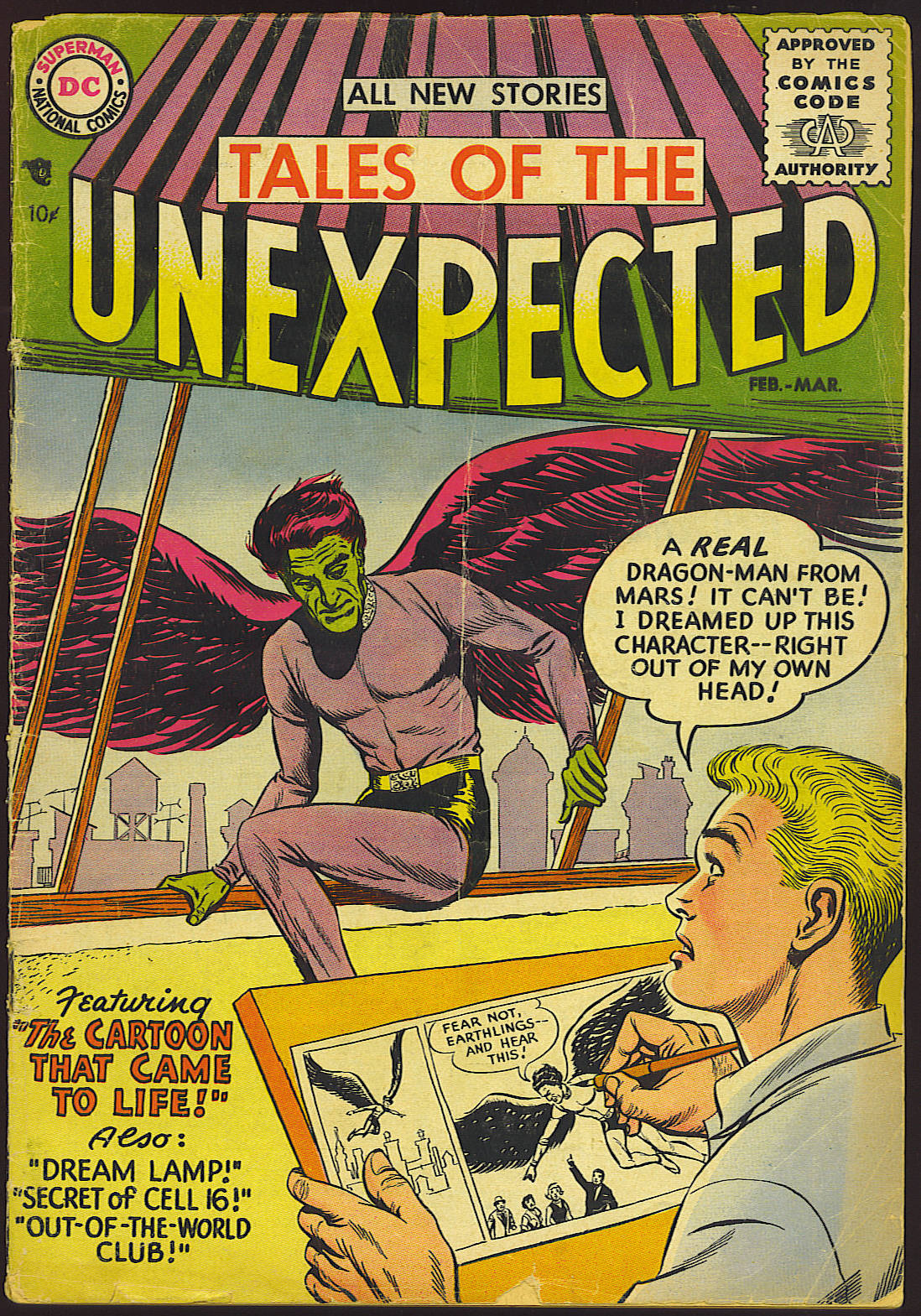 Read online Tales of the Unexpected comic -  Issue #1 - 1