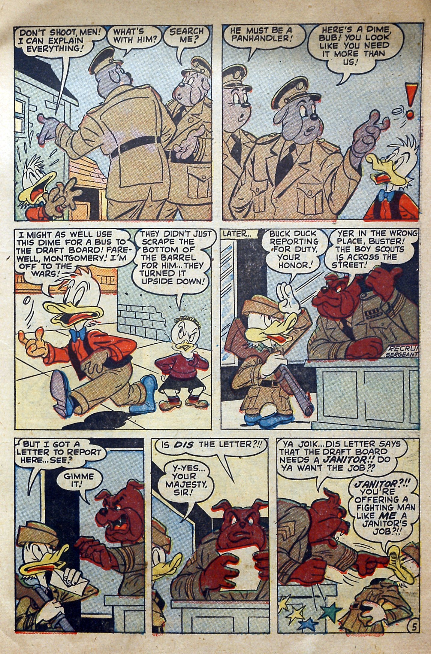 Read online Buck Duck comic -  Issue #1 - 7