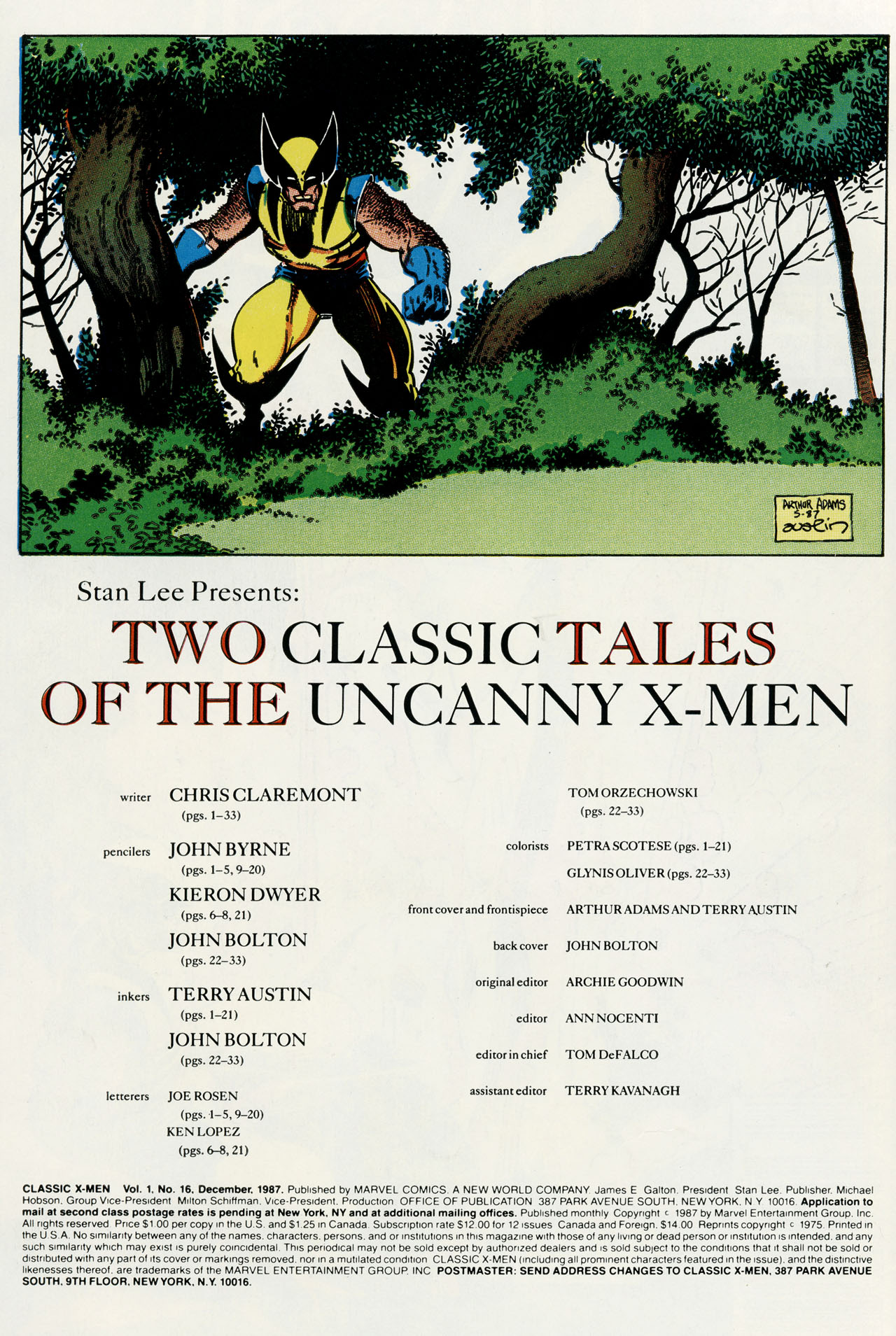 Classic X-Men Issue #16 #16 - English 2
