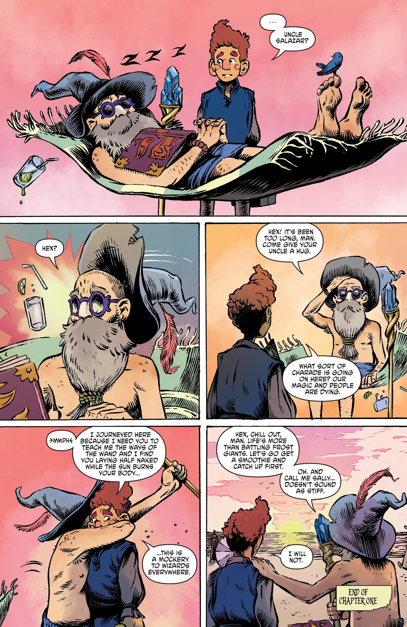 Read online Wizard Beach comic -  Issue #1 - 11