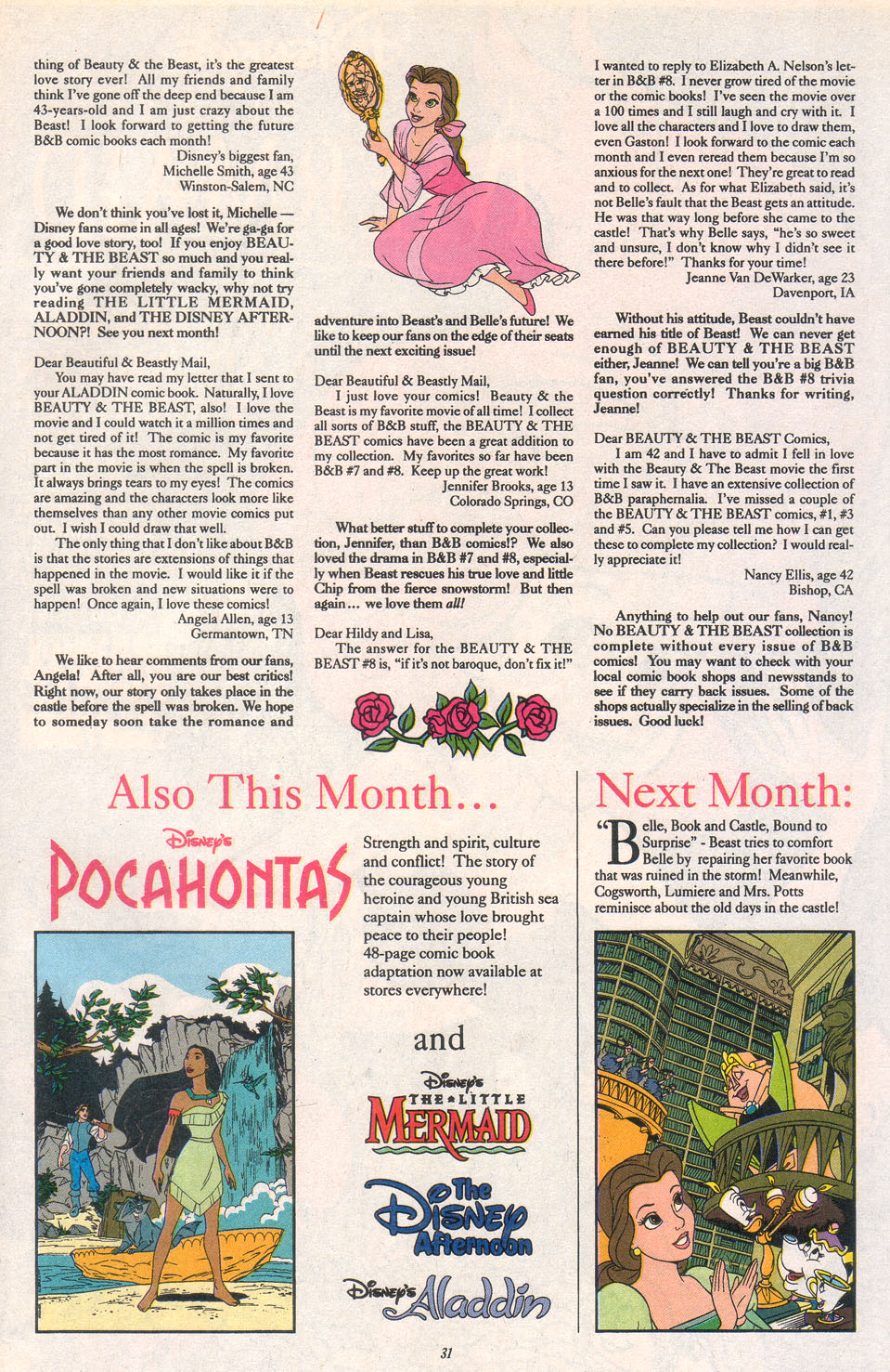 Read online Disney's Beauty and the Beast comic -  Issue #11 - 30