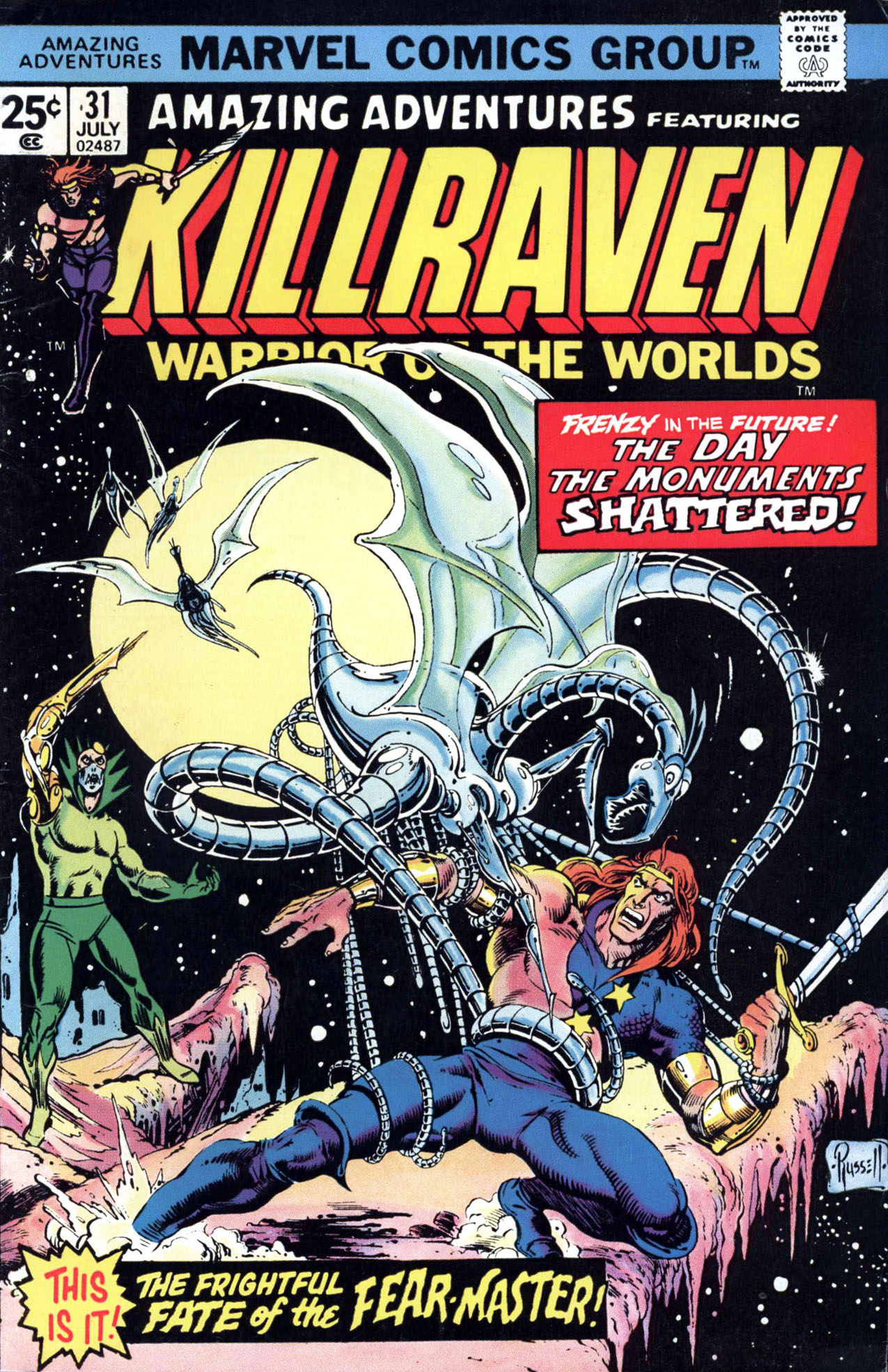 Read online Amazing Adventures (1970) comic -  Issue #31 - 1
