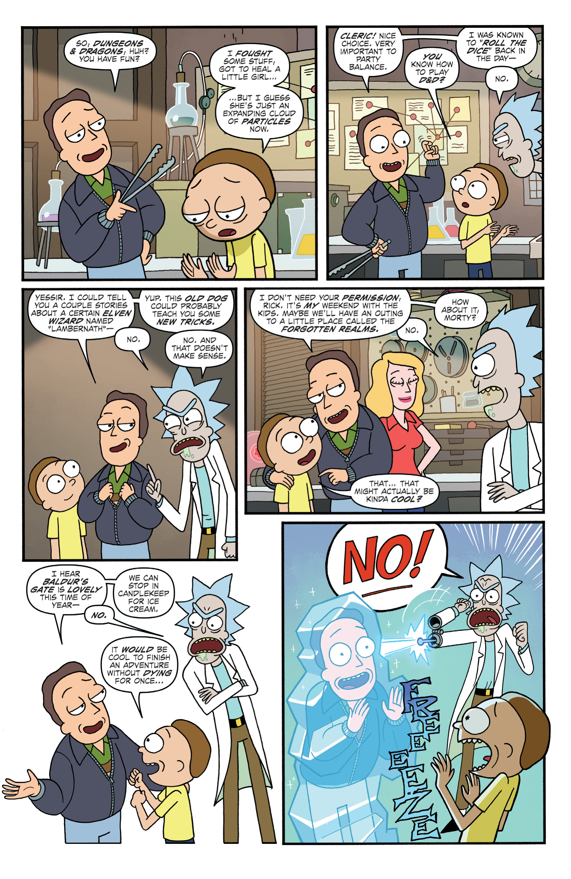 Read online Rick and Morty vs Dungeons & Dragons comic -  Issue # _TPB - 57
