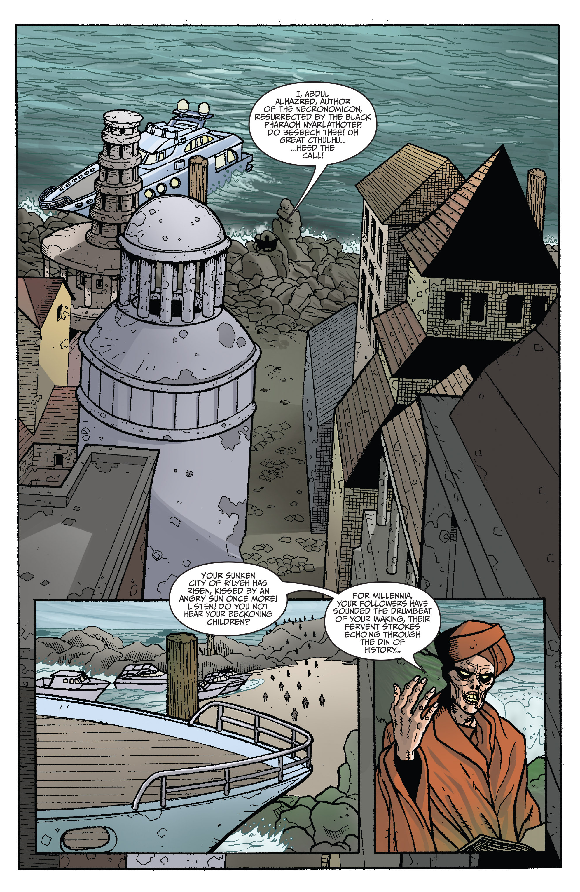 Read online Fall of Cthulhu Omnibus comic -  Issue # TPB (Part 2) - 201