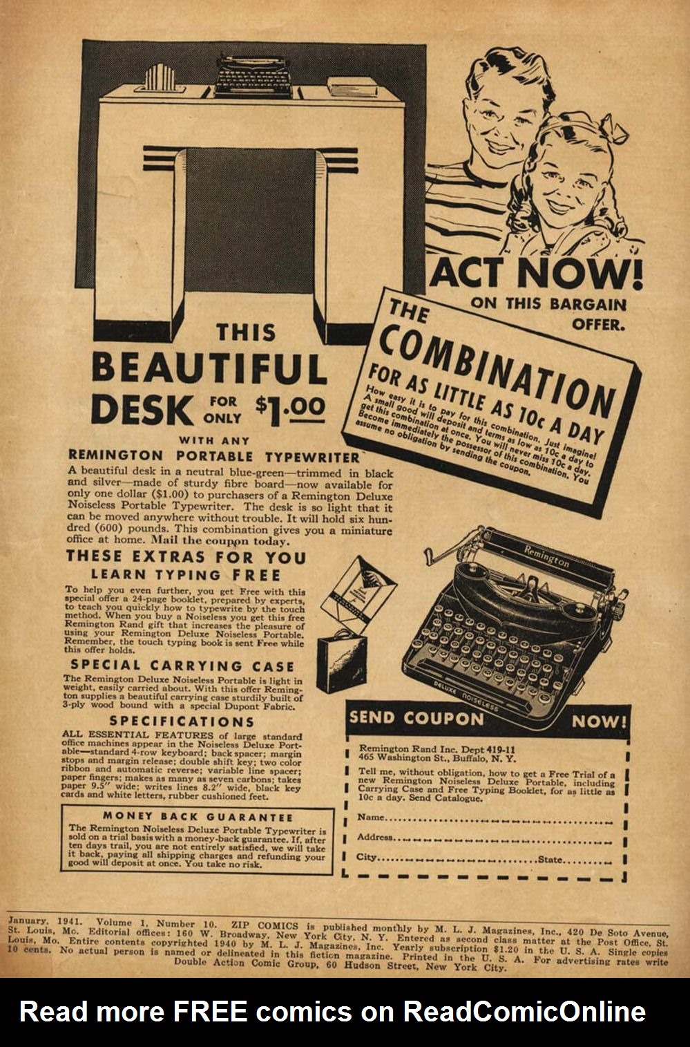 Read online Zip Comics comic -  Issue #10 - 2