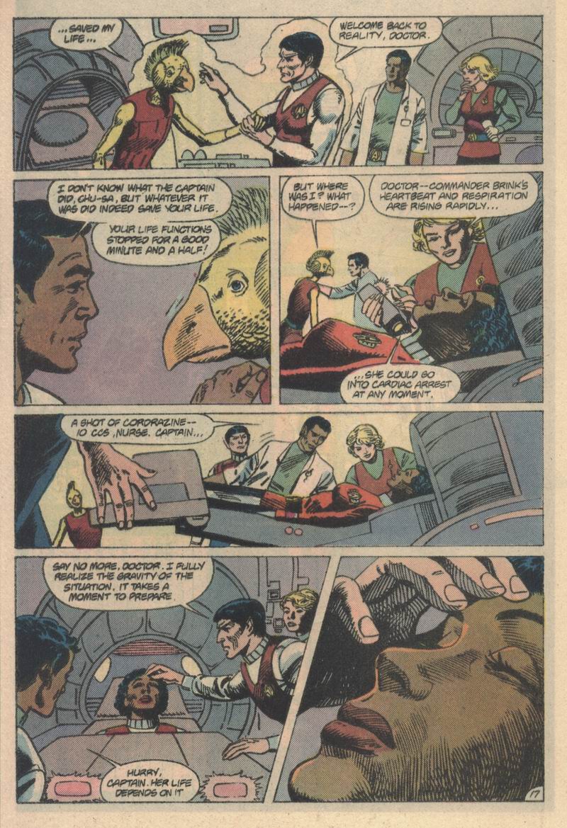 Read online Star Trek (1984) comic -  Issue #21 - 18