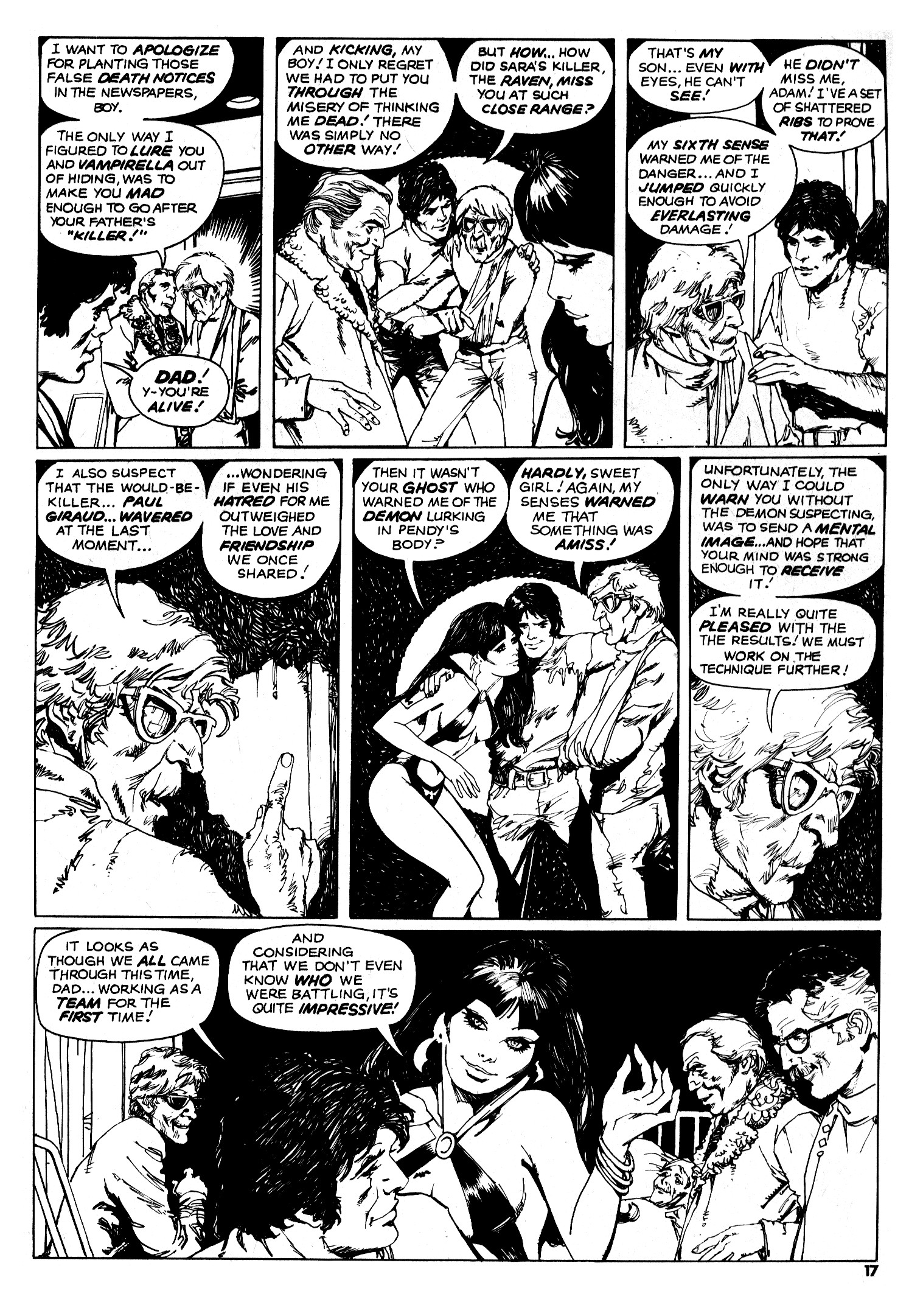Read online Vampirella (1969) comic -  Issue #49 - 17