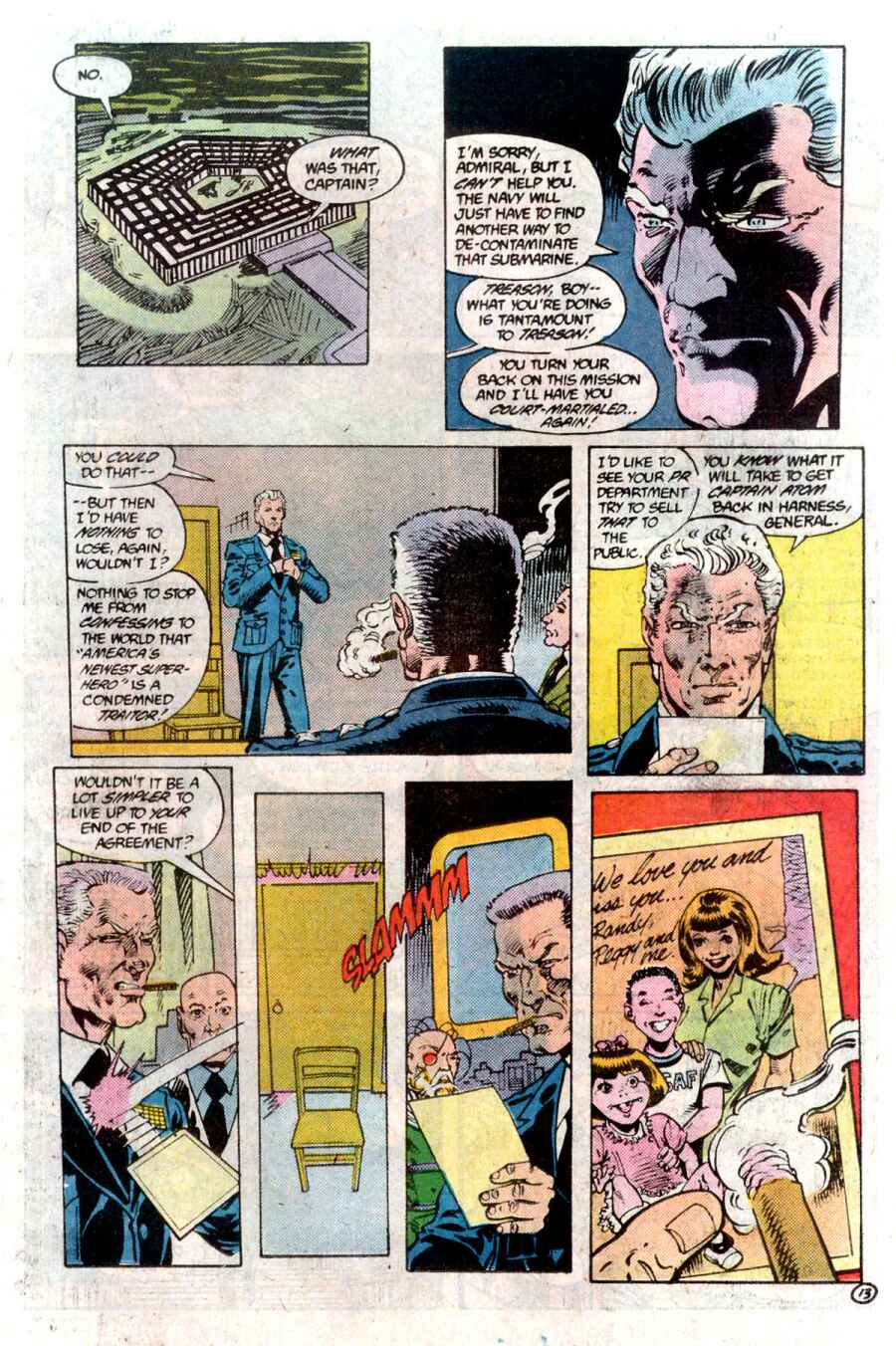 Read online Captain Atom (1987) comic -  Issue #3 - 14