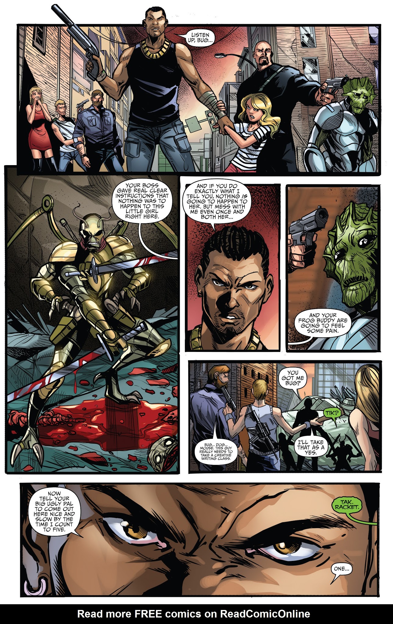 Read online Aliens vs. Zombies comic -  Issue #3 - 22