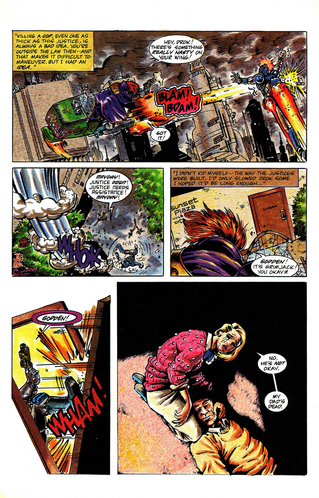 Read online Grimjack comic -  Issue #63 - 24