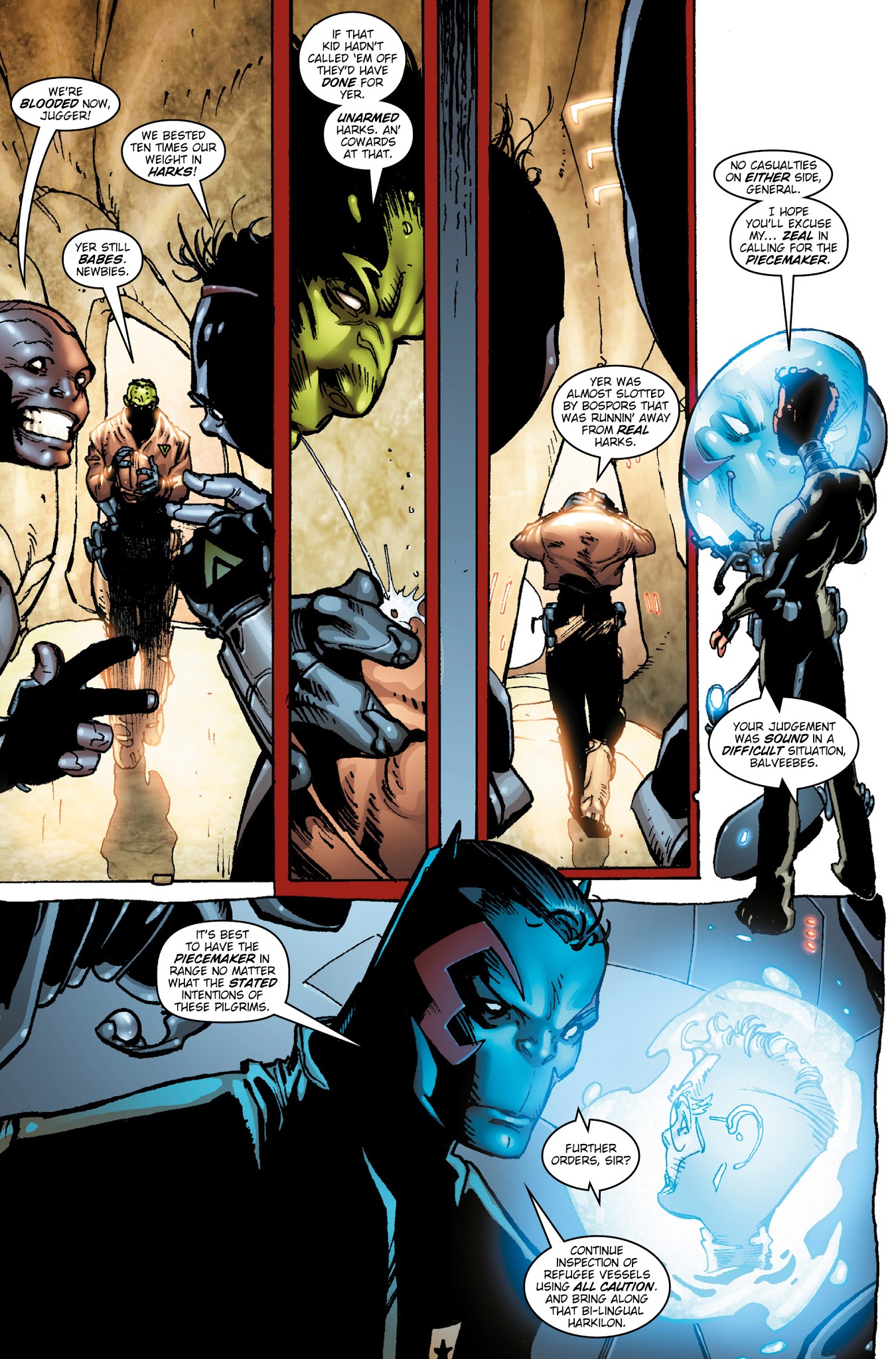 Read online Alien Legion: Uncivil War comic -  Issue # TPB - 23
