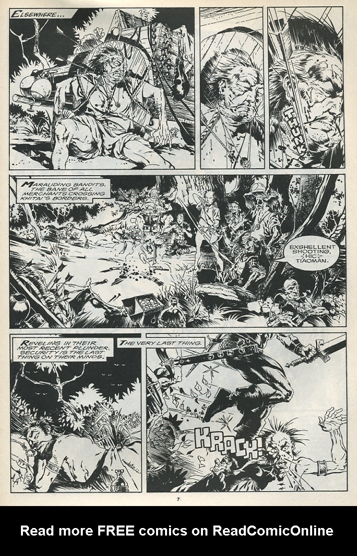 Read online The Savage Sword Of Conan comic -  Issue #175 - 9