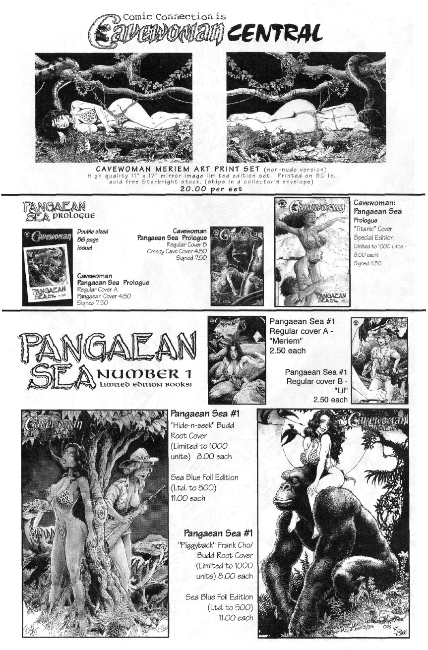 Read online Cavewoman: Pangaean Sea comic -  Issue #1 - 30