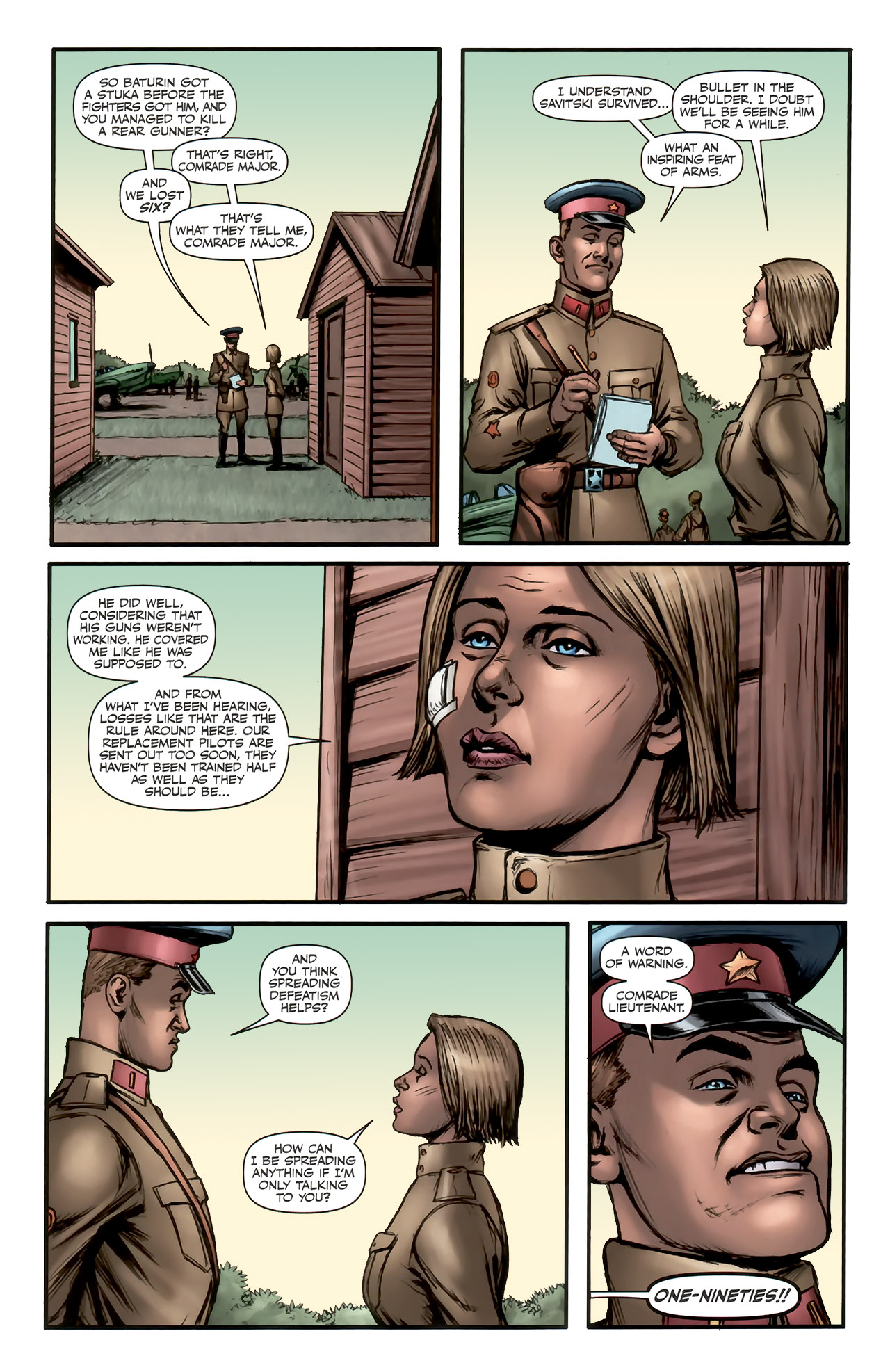 Read online Battlefields (2010) comic -  Issue #7 - 20