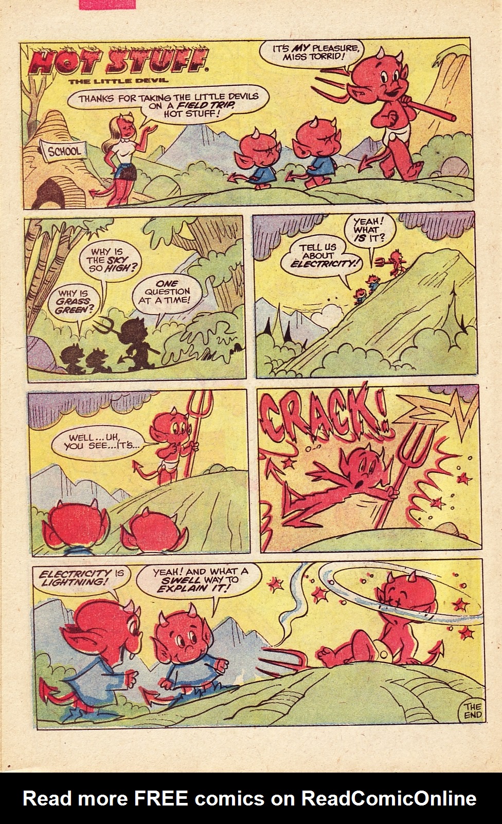 Read online Hot Stuff, the Little Devil comic -  Issue #158 - 26