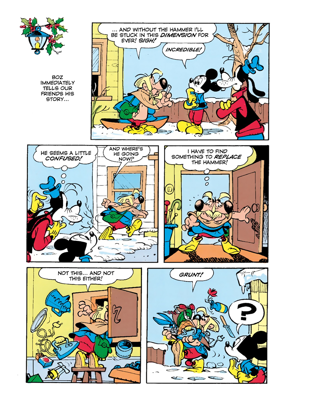 Read online Mickey Mouse in the Sword of Ice comic -  Issue #1 - 13