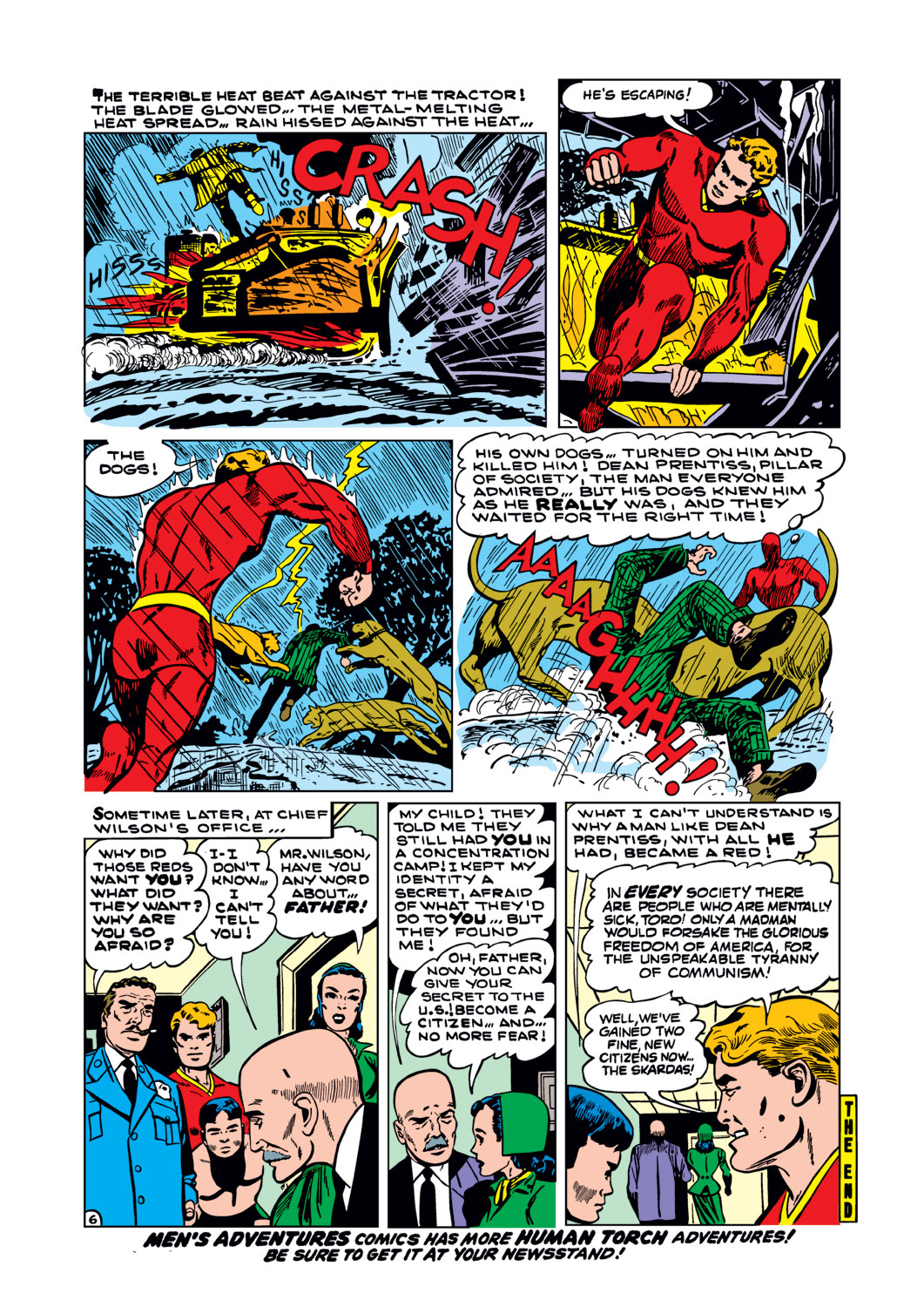 Read online The Human Torch (1940) comic -  Issue #37 - 13