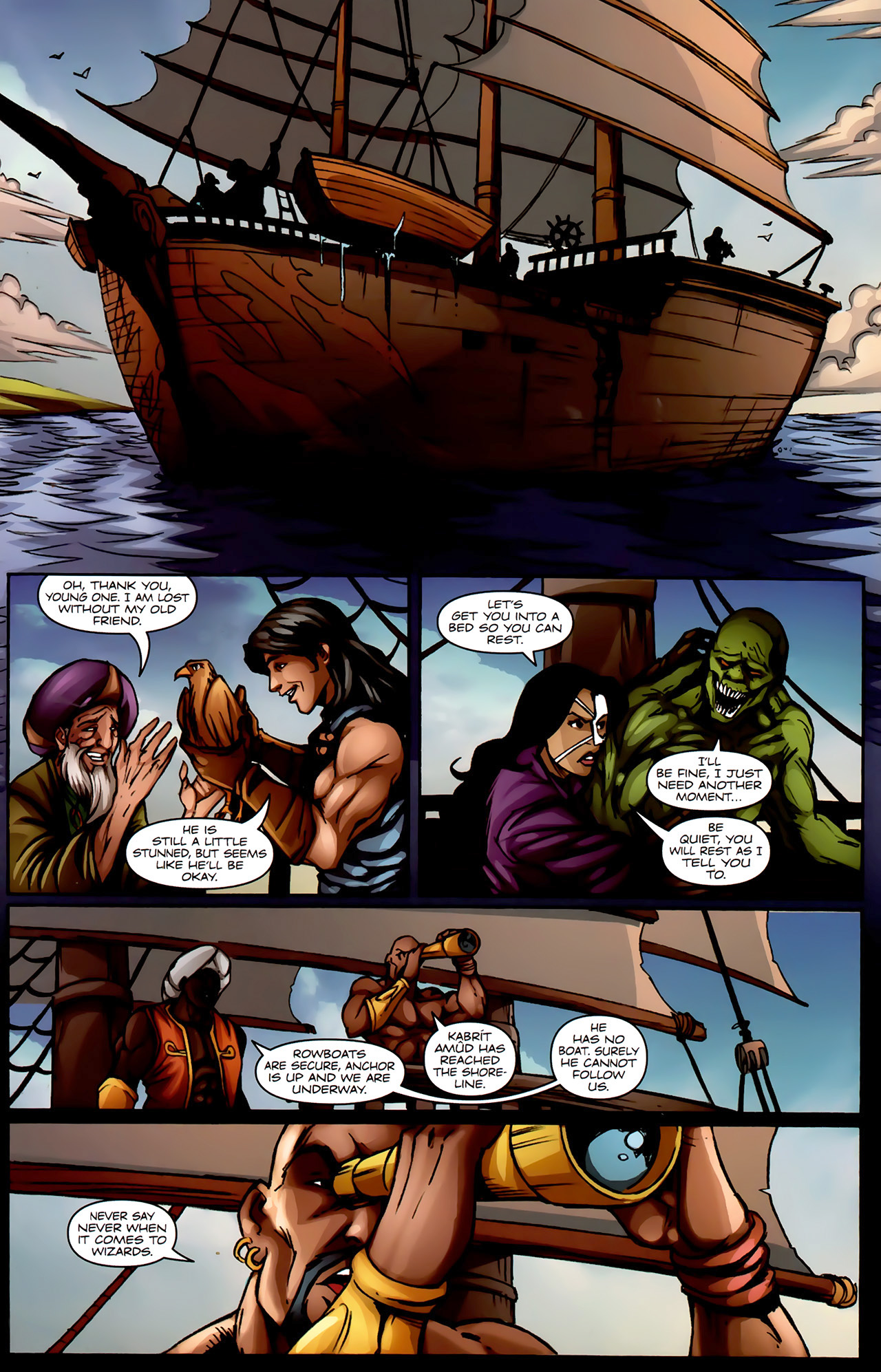 Read online 1001 Arabian Nights: The Adventures of Sinbad comic -  Issue #5 - 23