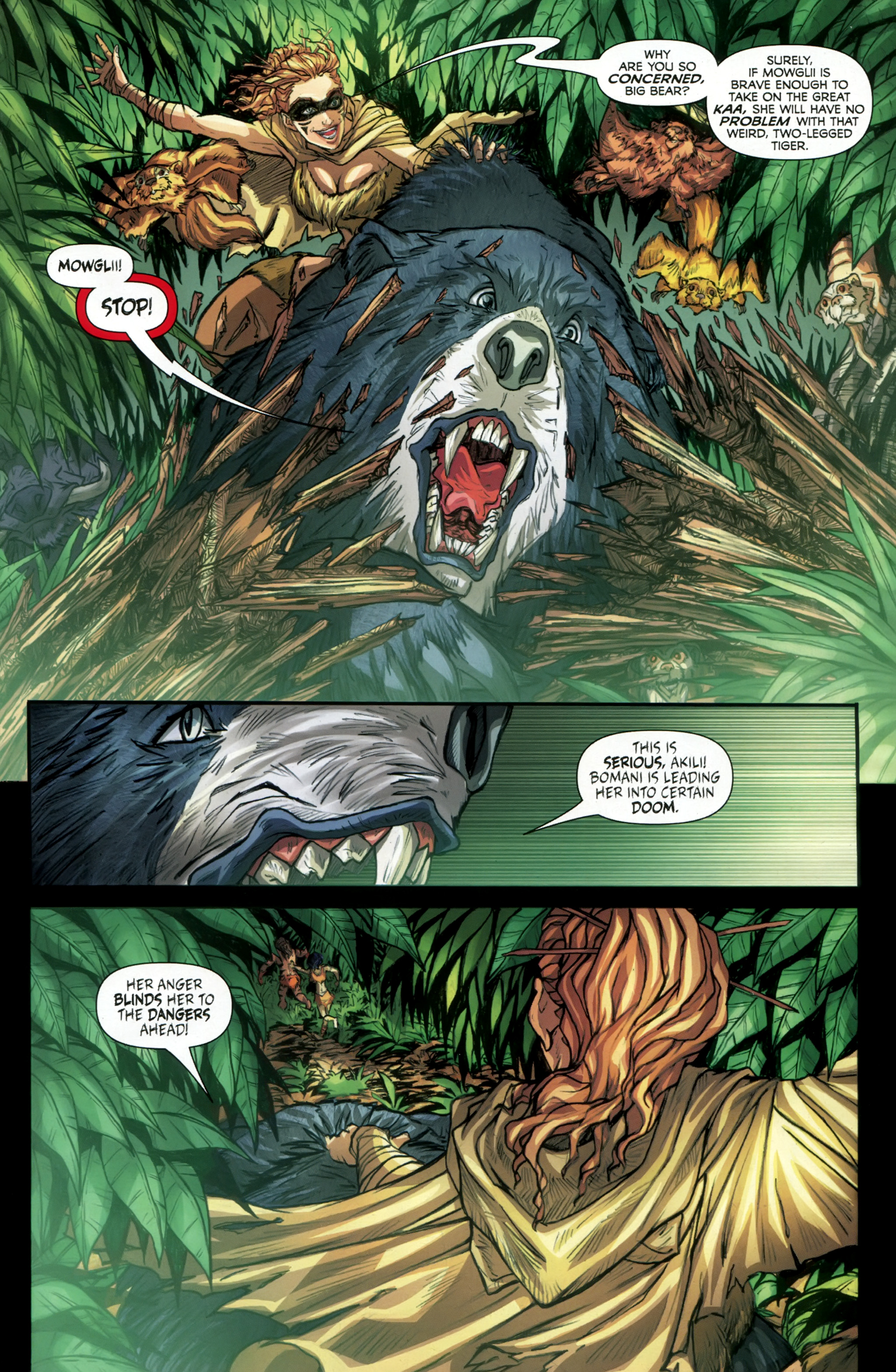 Read online Grimm Fairy Tales presents The Jungle Book comic -  Issue #5 - 8