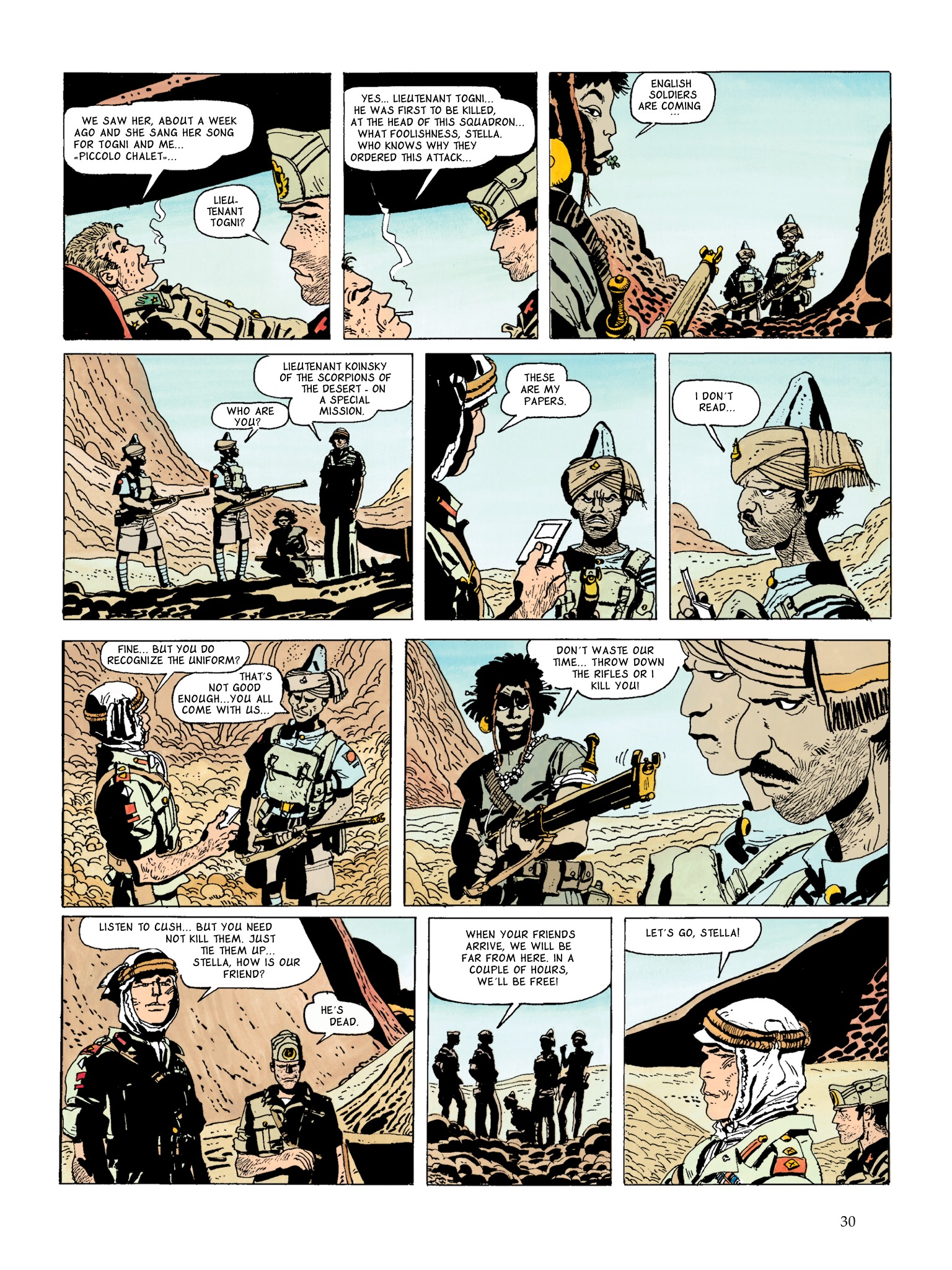 Read online The Scorpions of the Desert comic -  Issue #2 - 30