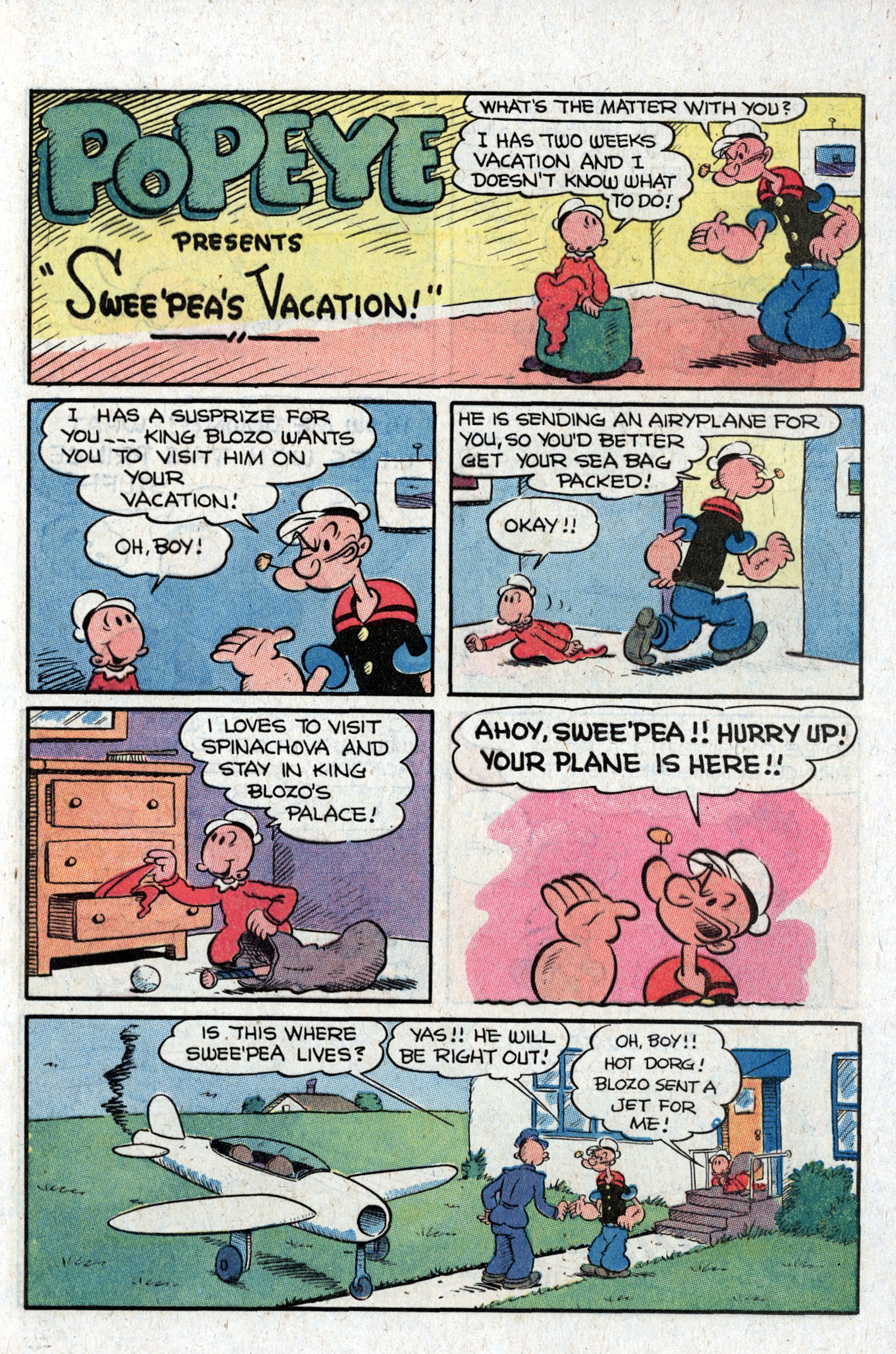 Read online Popeye (1948) comic -  Issue #166 - 25