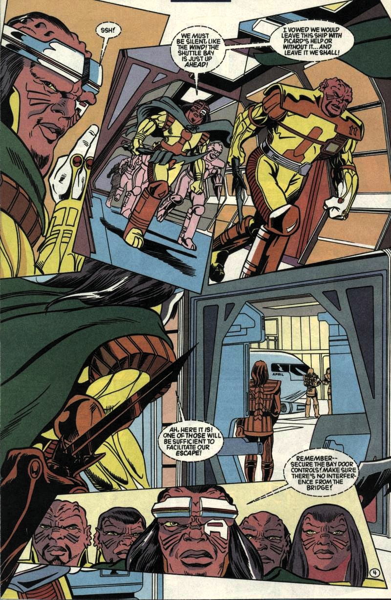 Read online Star Trek: The Next Generation (1989) comic -  Issue #35 - 5