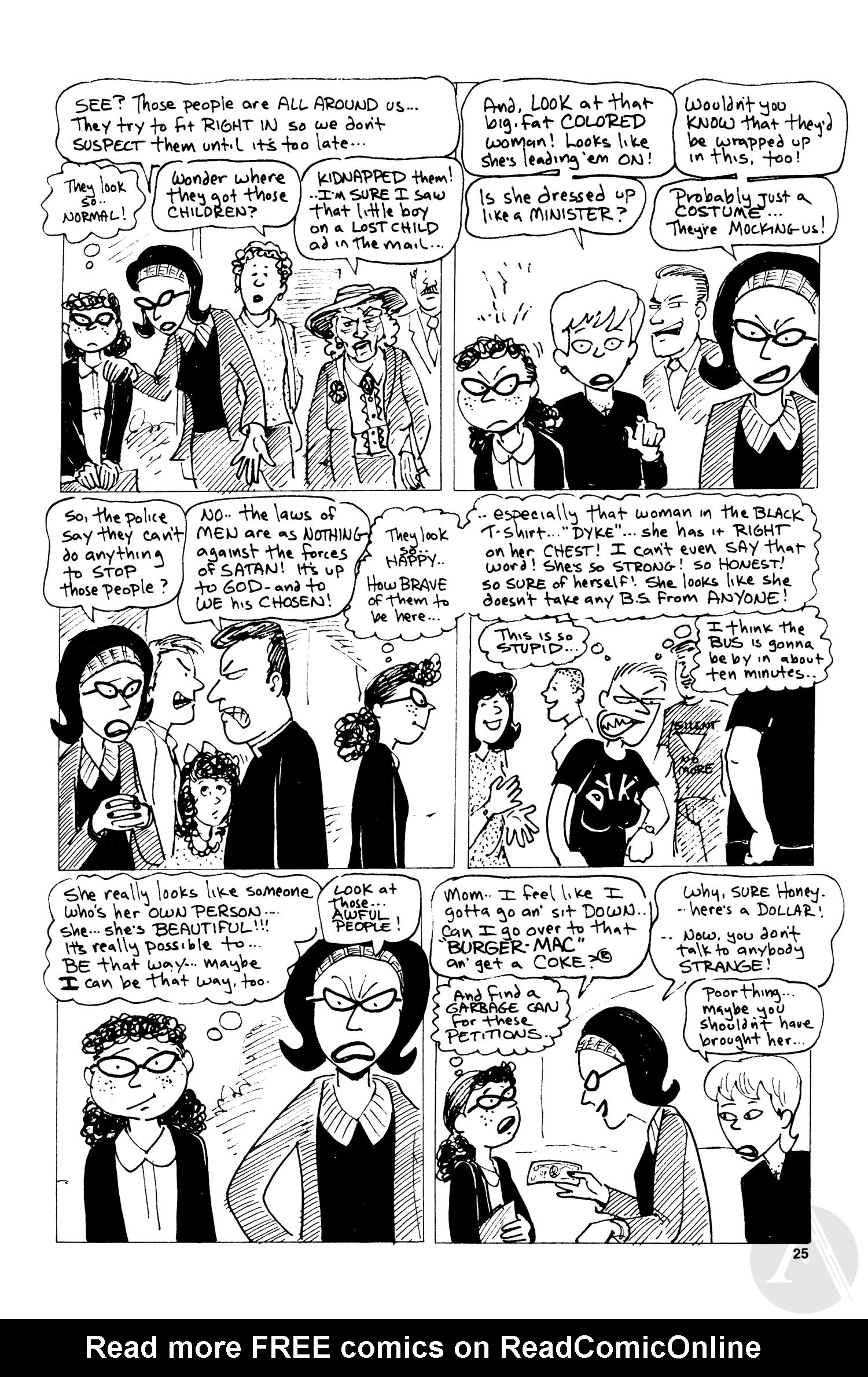 Read online Bitchy Butch: World's Angriest Dyke comic -  Issue # TPB - 31