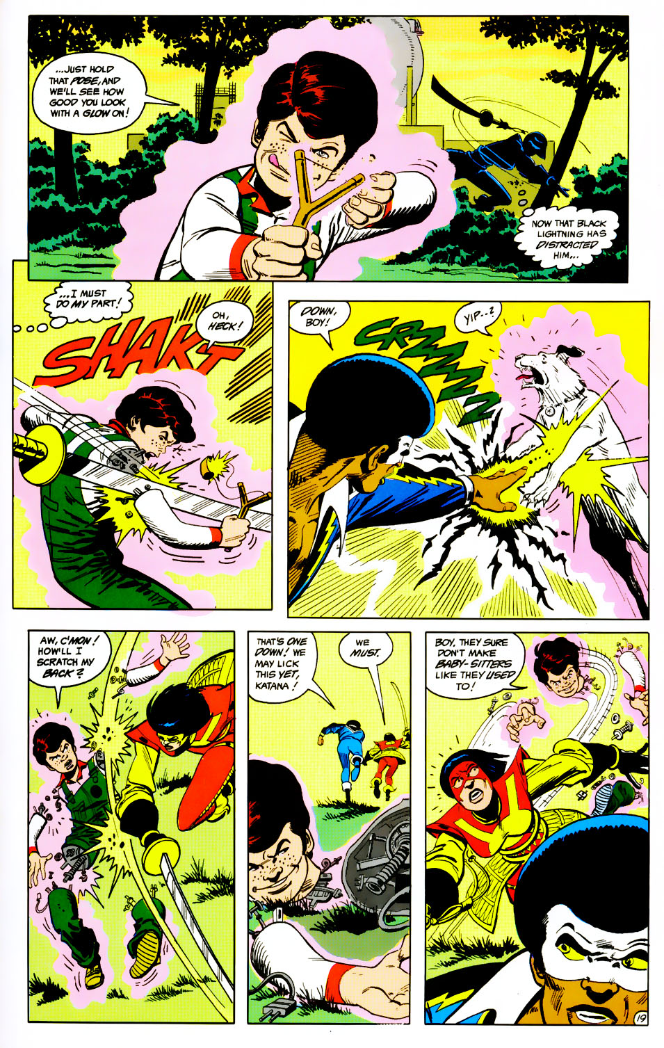 Read online The Outsiders (1985) comic -  Issue #2 - 20