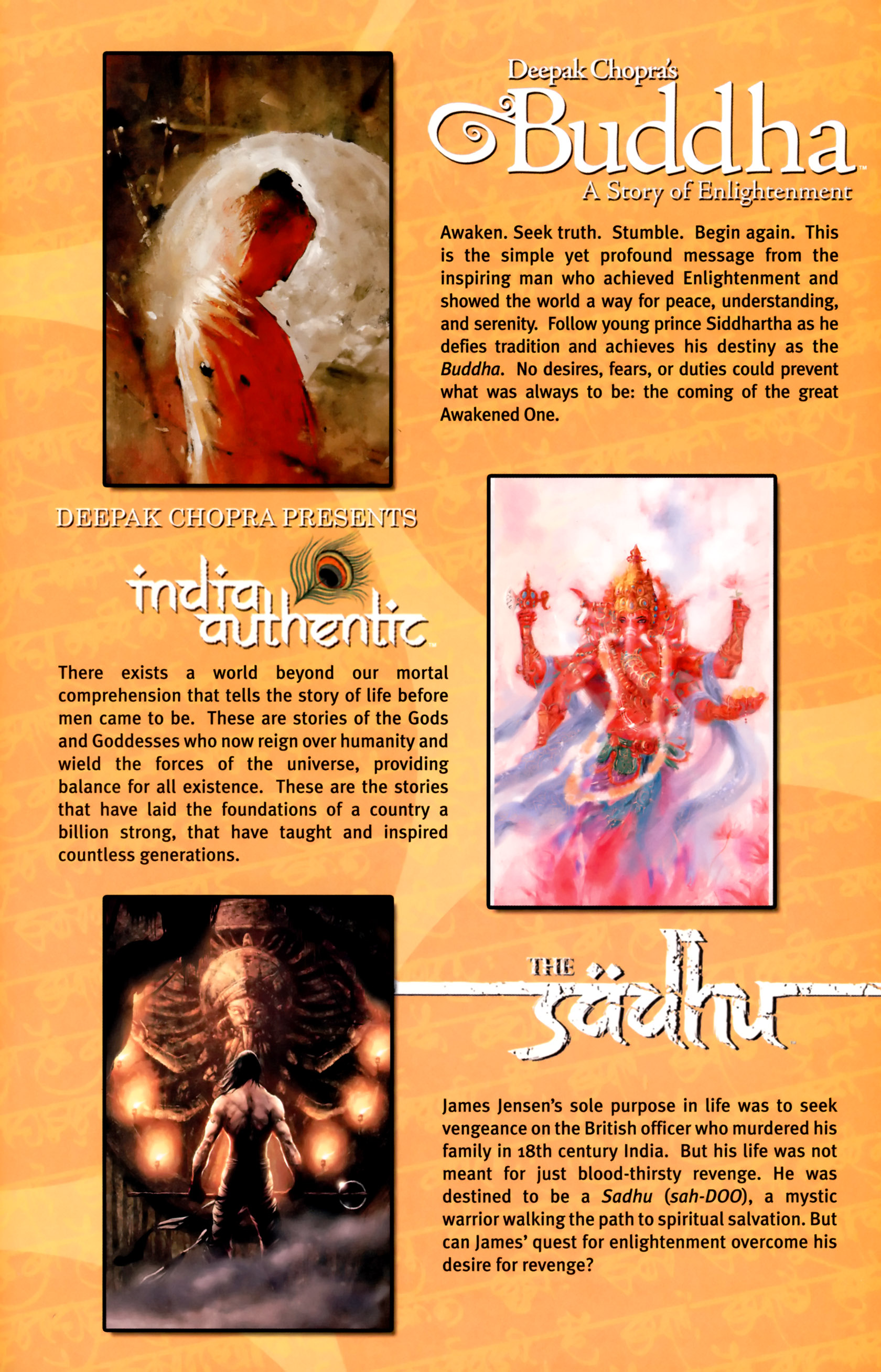 Read online Deepak Chopra's Buddha: A Story of Enlightenment comic -  Issue #3 - 32