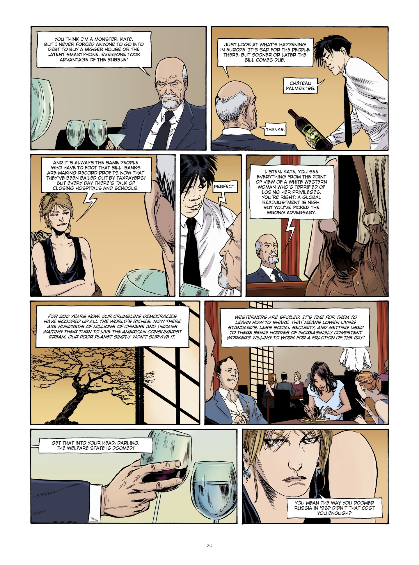 Read online Hedge Fund comic -  Issue #3 - 30