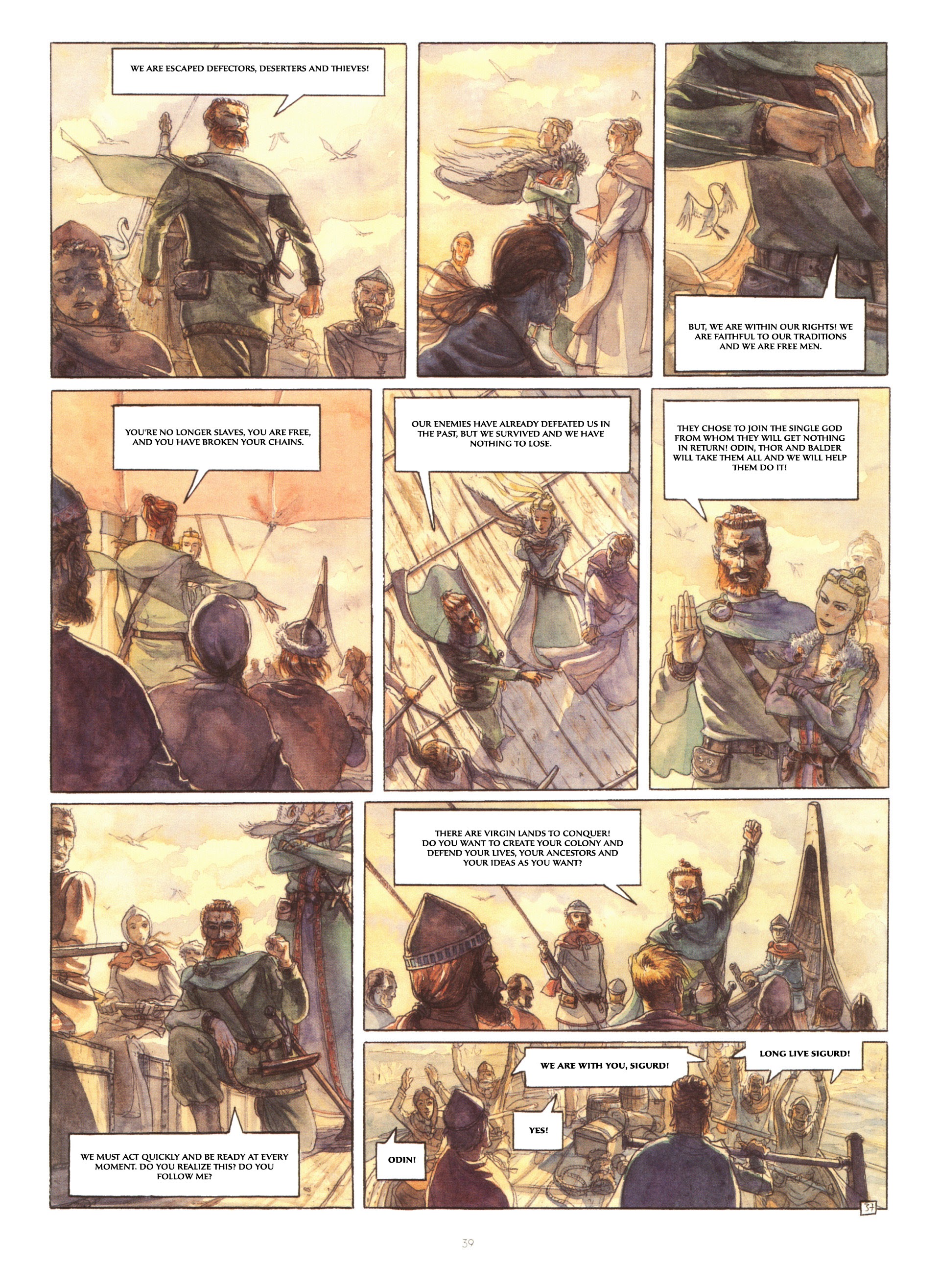 Read online Sigurd & Vigdis comic -  Issue # Full - 40