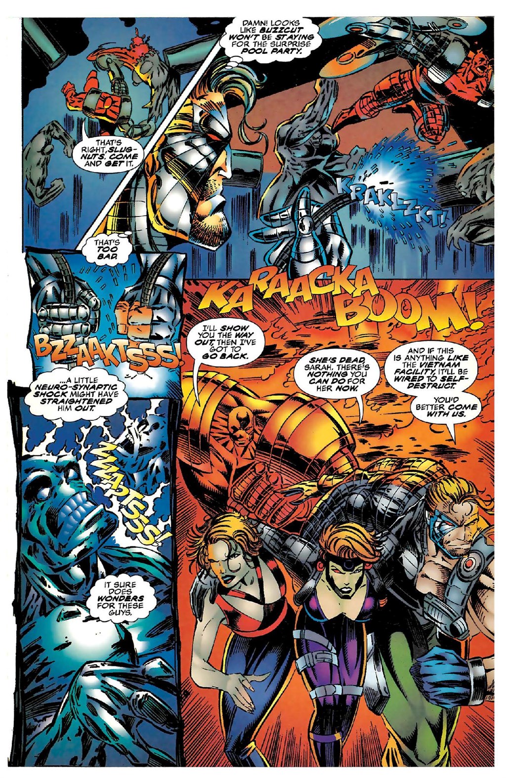 Read online Cyberforce (1992) comic -  Issue # _The Complete Cyberforce (Part 6) - 12