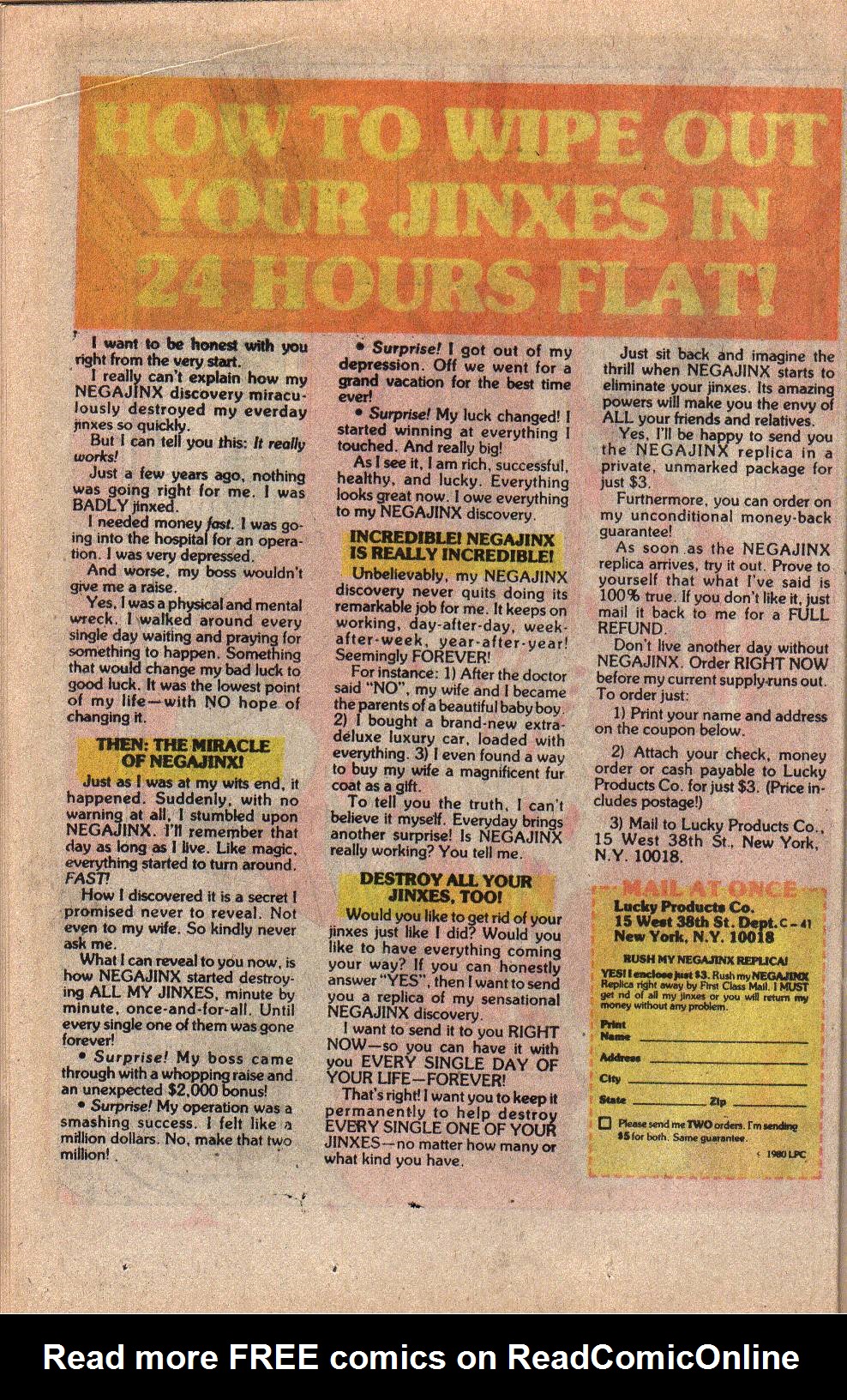 Read online Charlton Bullseye (1981) comic -  Issue #1 - 14