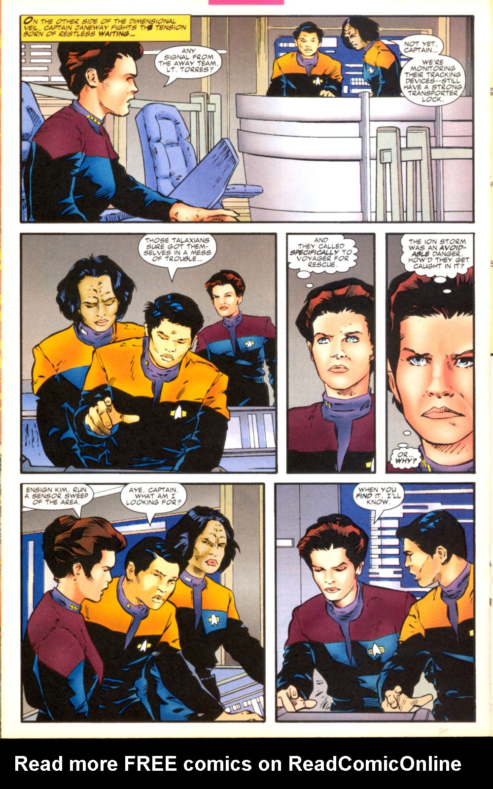 Read online Star Trek: Voyager comic -  Issue #2 - 16