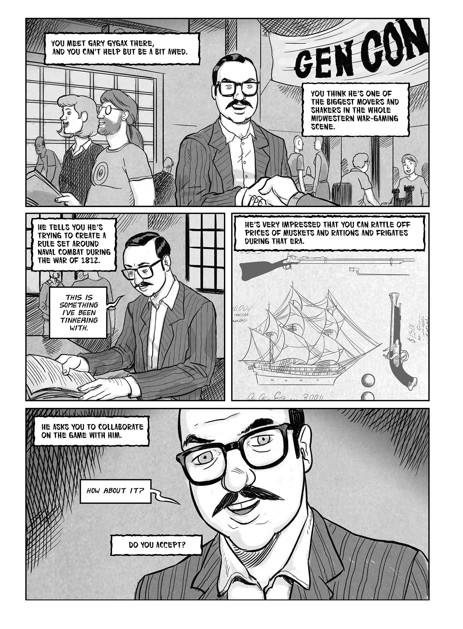 Read online Rise of the Dungeon Master: Gary Gygax and the Creation of D&D comic -  Issue # TPB - 48