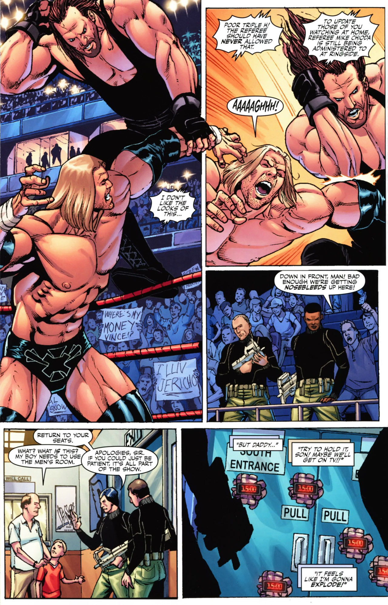 Read online WWE Heroes comic -  Issue #2 - 11