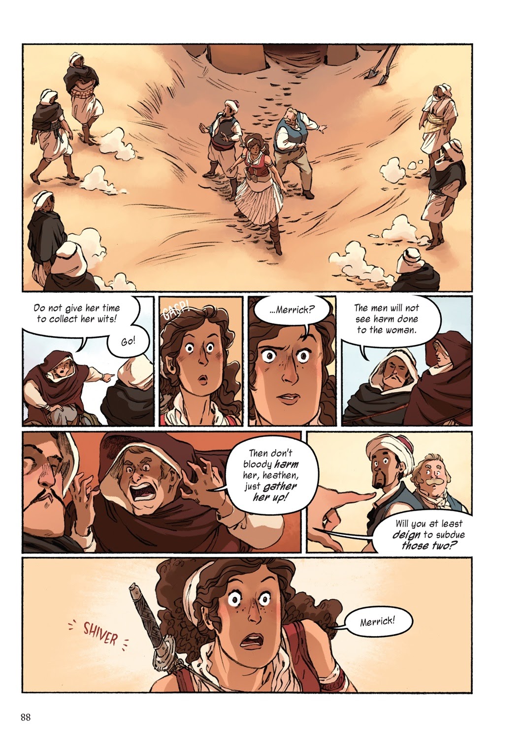 Read online Delilah Dirk and the Pillars of Hercules comic -  Issue # TPB (Part 1) - 86