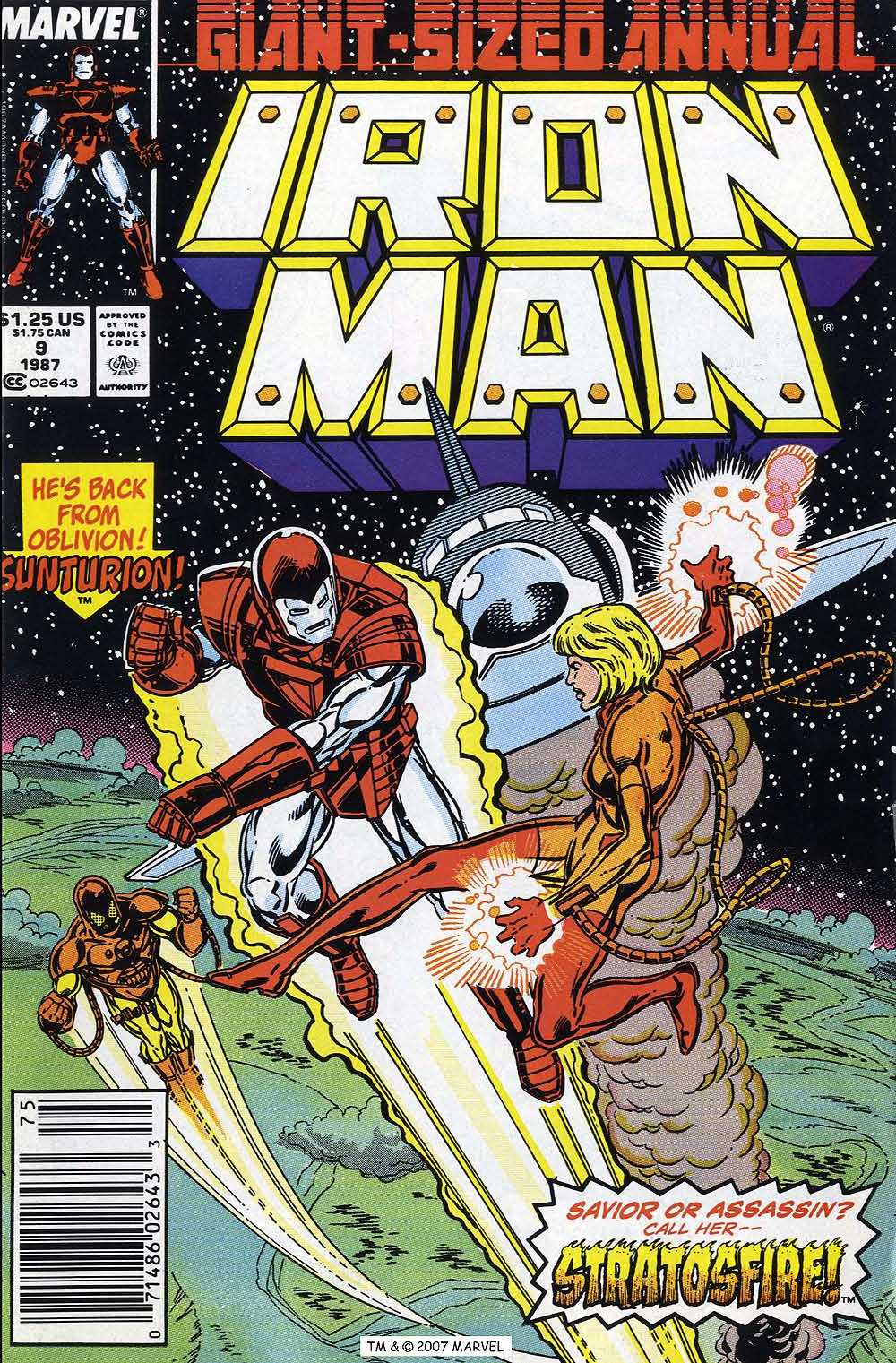 Read online Iron Man Annual comic -  Issue #9 - 1