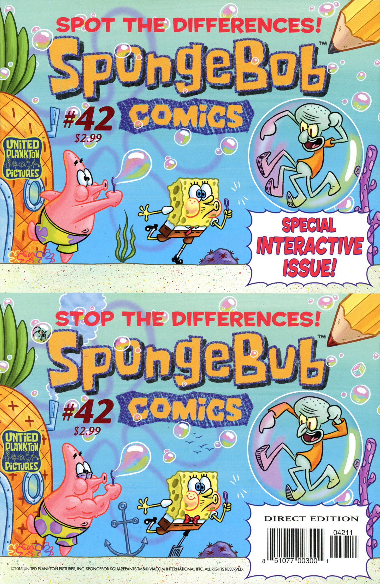 Read online SpongeBob Comics comic -  Issue #42 - 1
