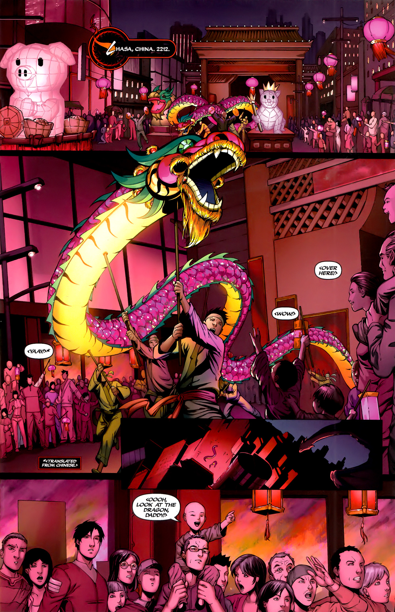 Read online Michael Turner's Soulfire (2009) comic -  Issue #1 - 4