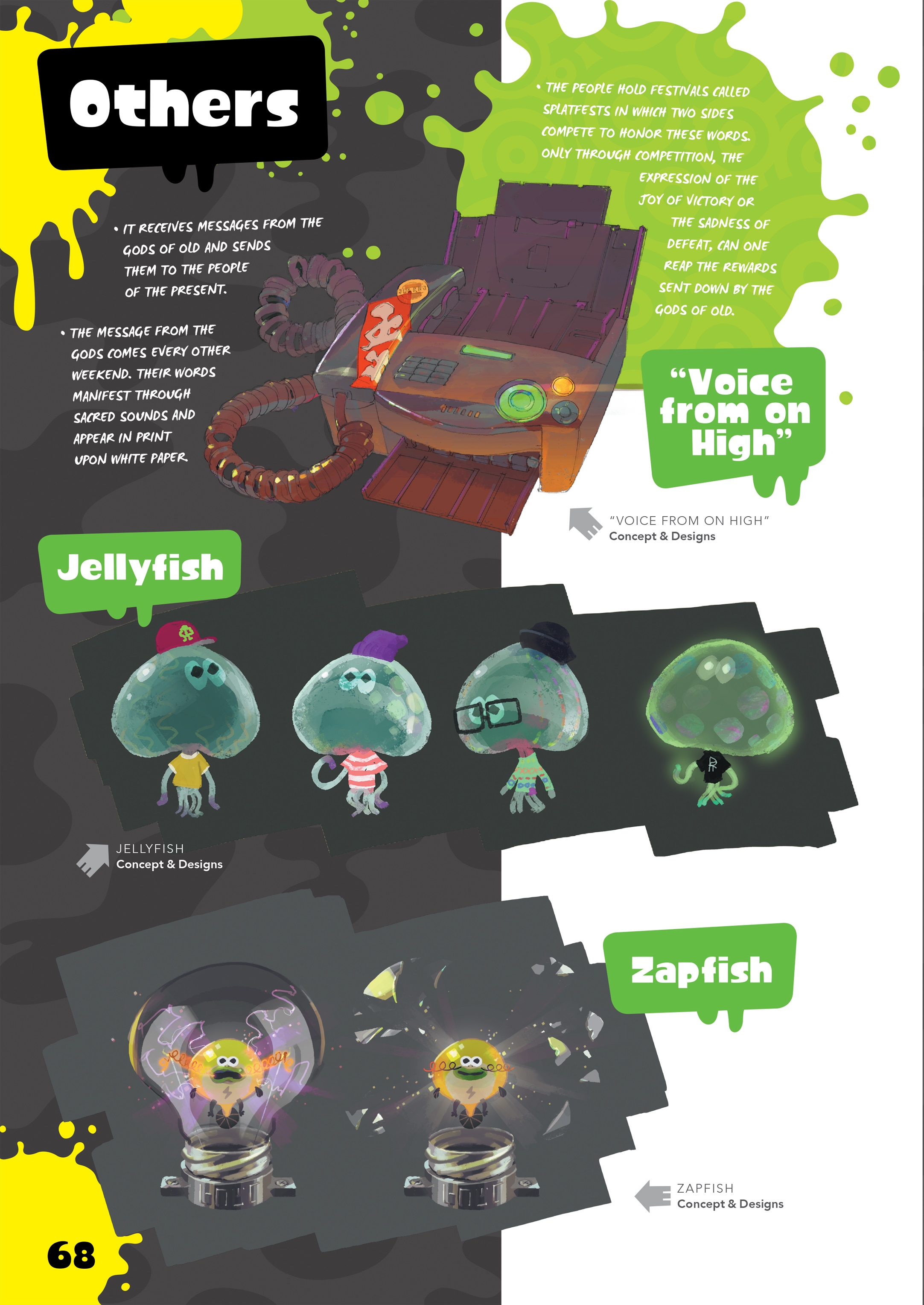 Read online The Art of Splatoon comic -  Issue # TPB (Part 1) - 58