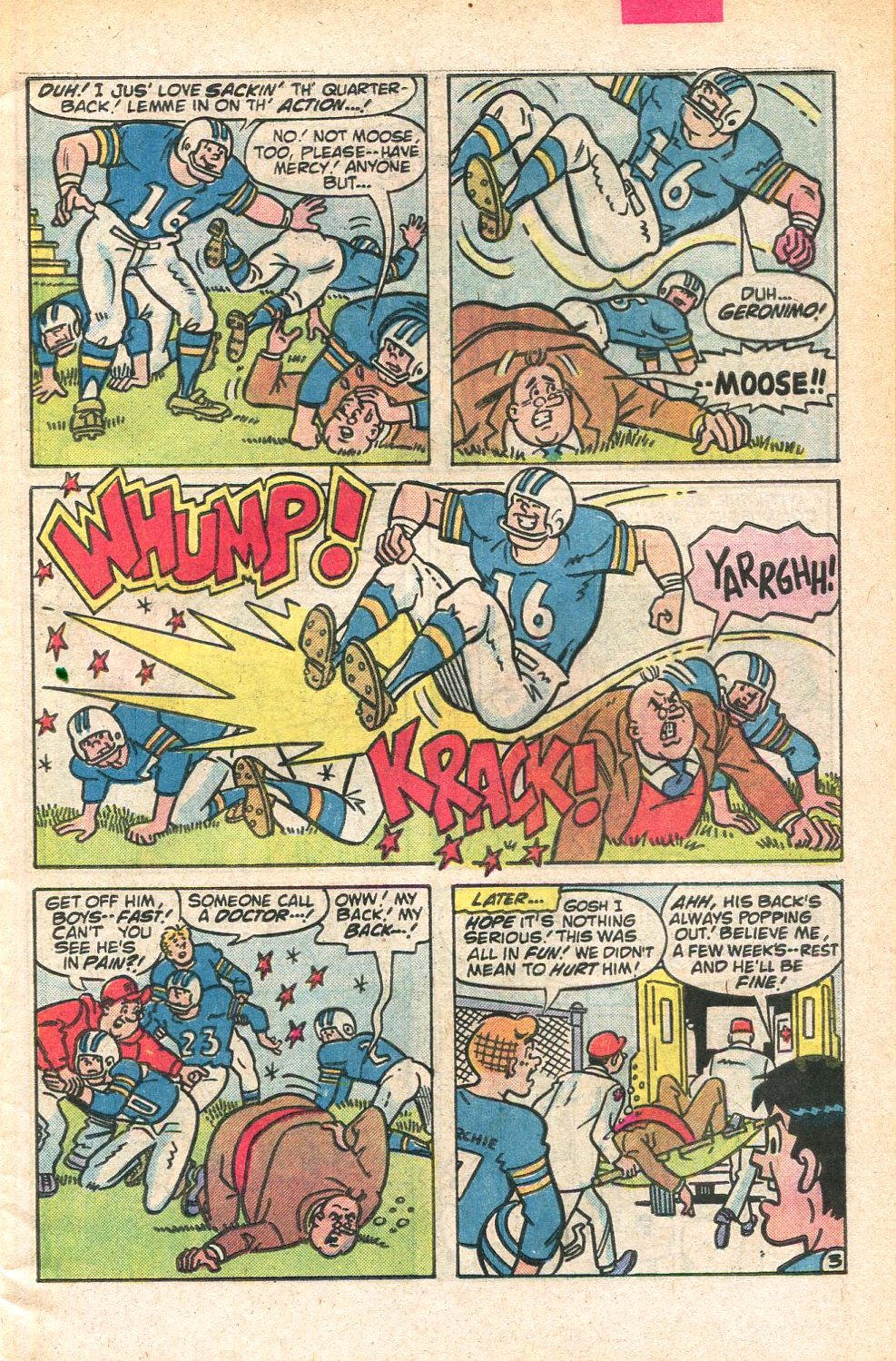 Read online Archie at Riverdale High (1972) comic -  Issue #100 - 5