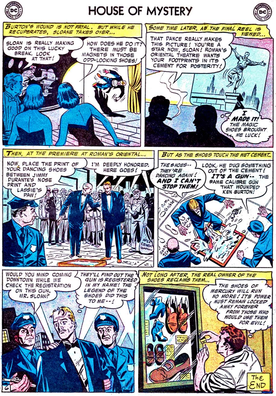 Read online House of Mystery (1951) comic -  Issue #61 - 16
