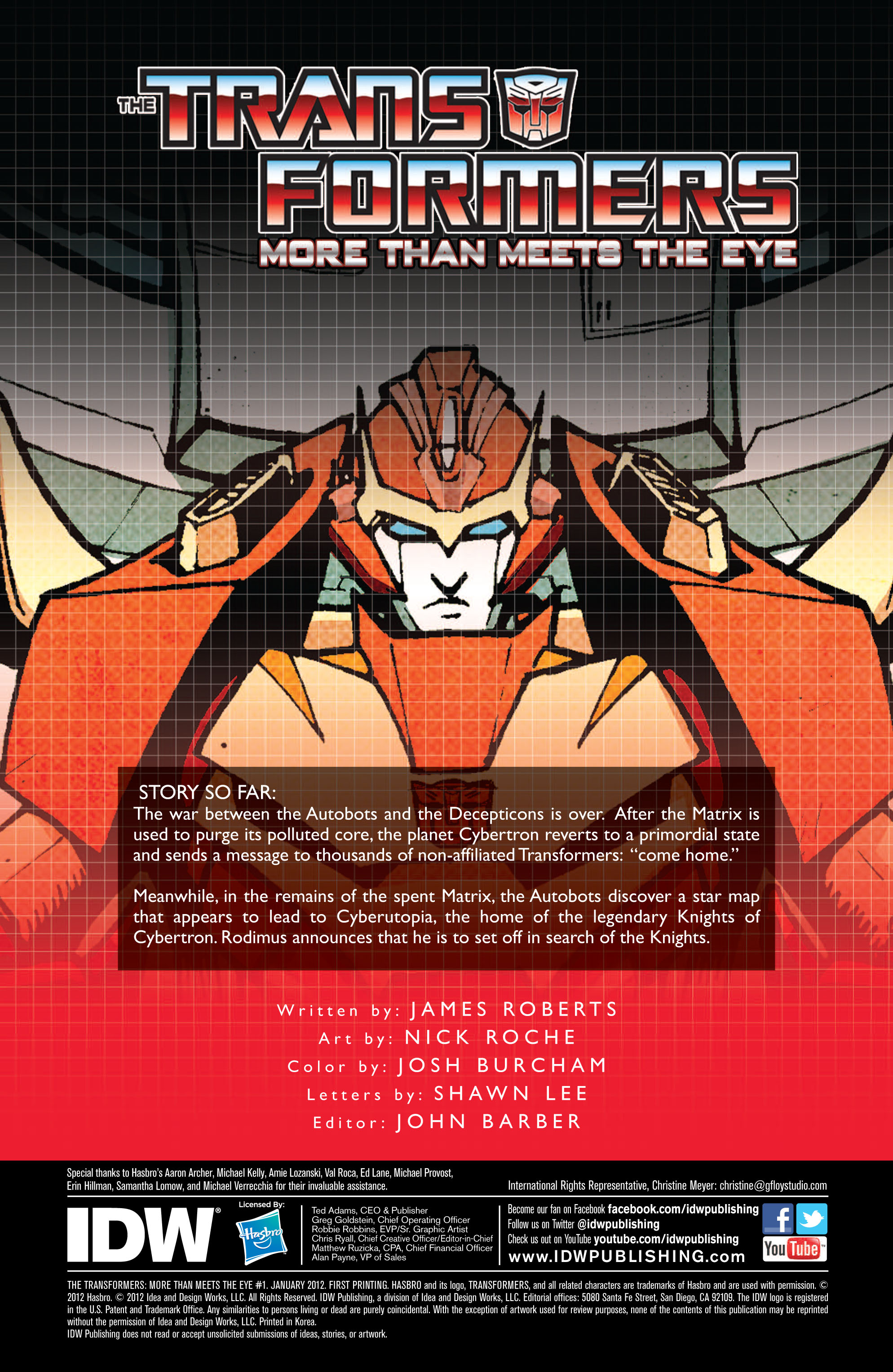 Read online The Transformers: More Than Meets The Eye comic -  Issue #1 - 6