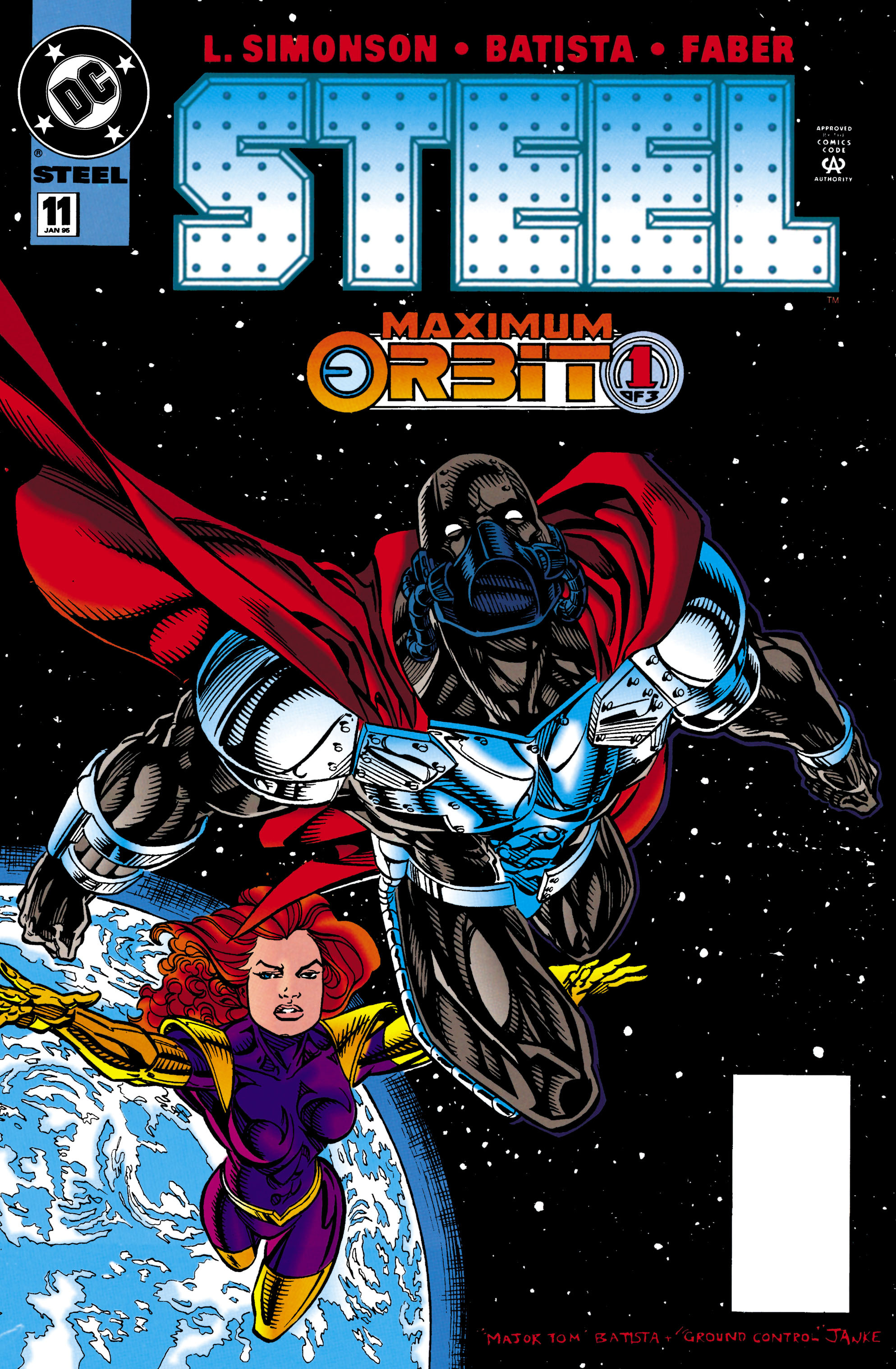 Read online Steel (1994) comic -  Issue #11 - 1