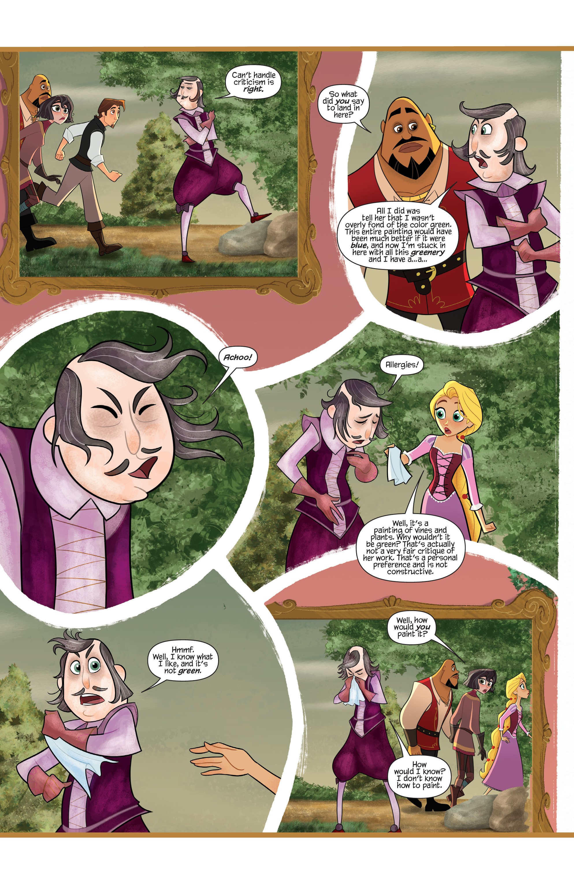 Read online Tangled: The Series: Hair and Now comic -  Issue #3 - 11