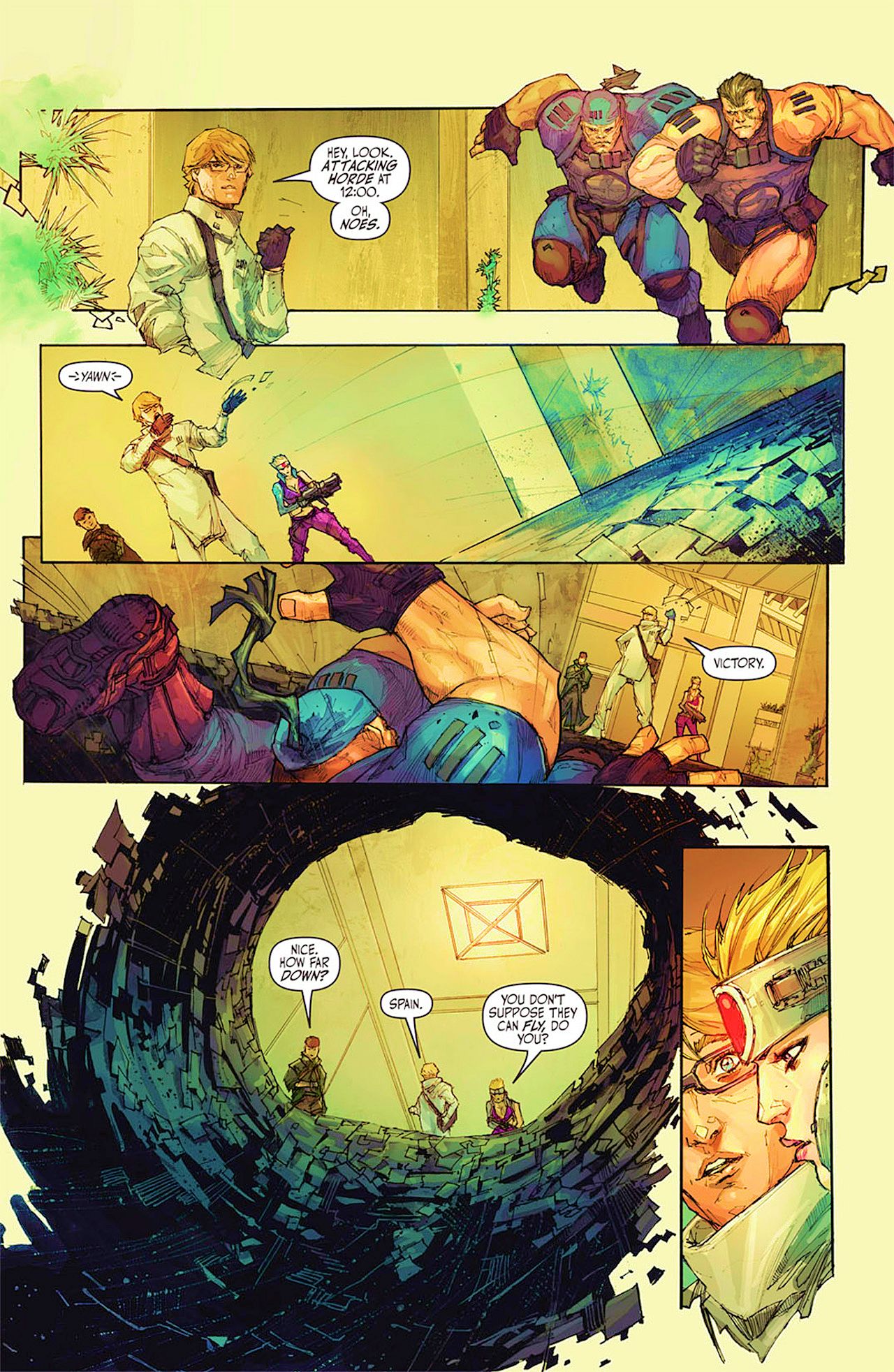 Read online CyberForce/Hunter-Killer comic -  Issue #3 - 6