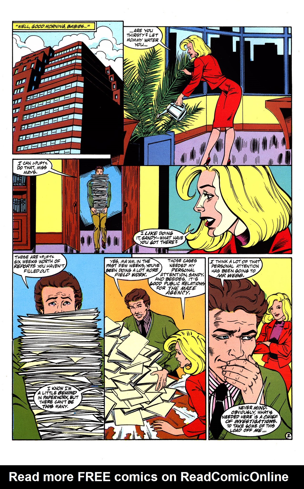 Read online Maze Agency (1989) comic -  Issue #13 - 4